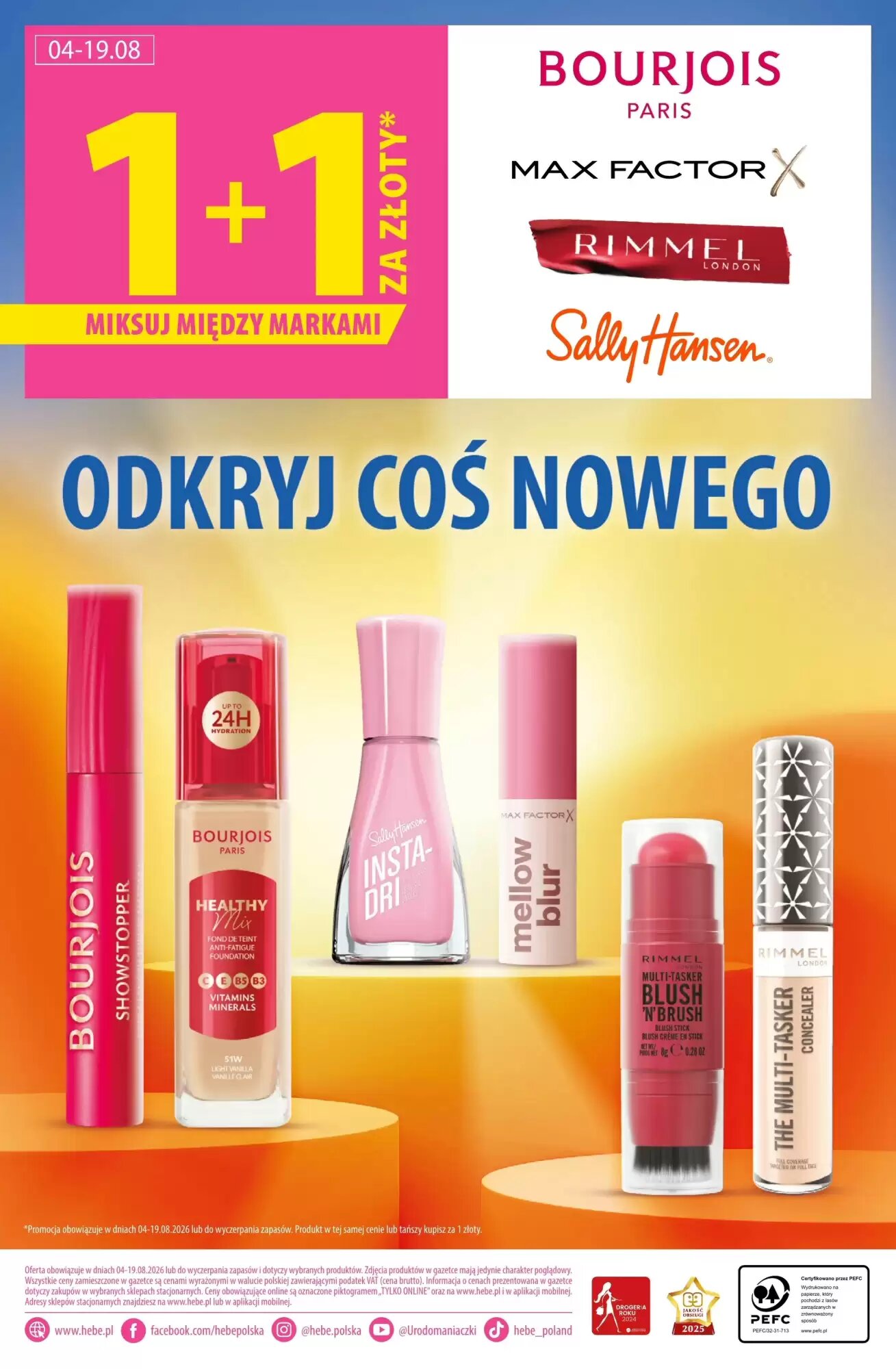 Gazetka promocyjna Hebe  ważna od 04.08.2026 - Strona 22.