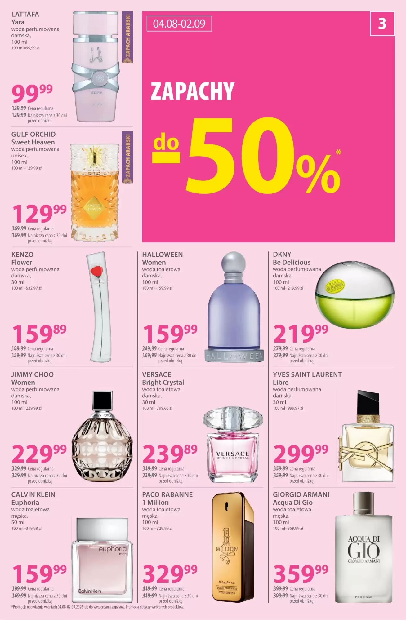 Gazetka promocyjna Hebe  ważna od 04.08.2026 - Strona 3.