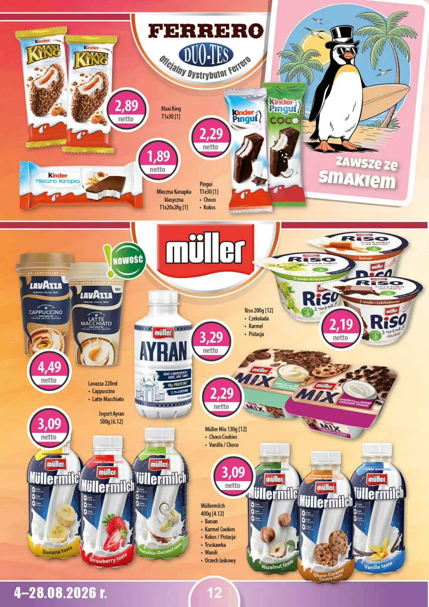 Gazetka promocyjna DUO-TES  ważna od 04.08.2026 - Strona 12.