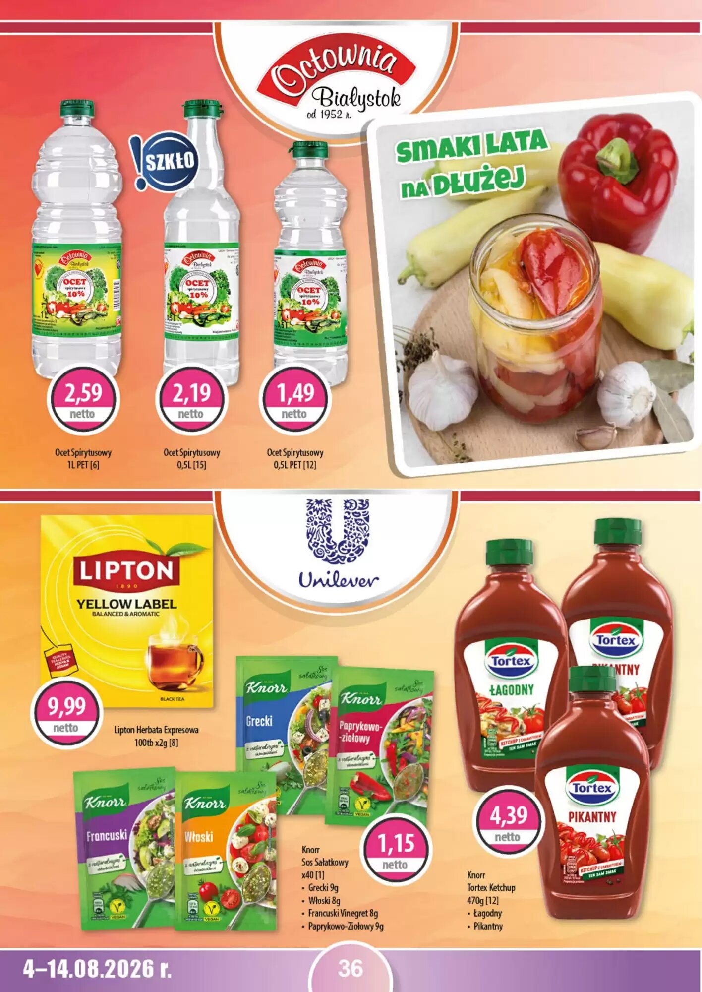 Gazetka promocyjna DUO-TES  ważna od 04.08.2026 - Strona 36.