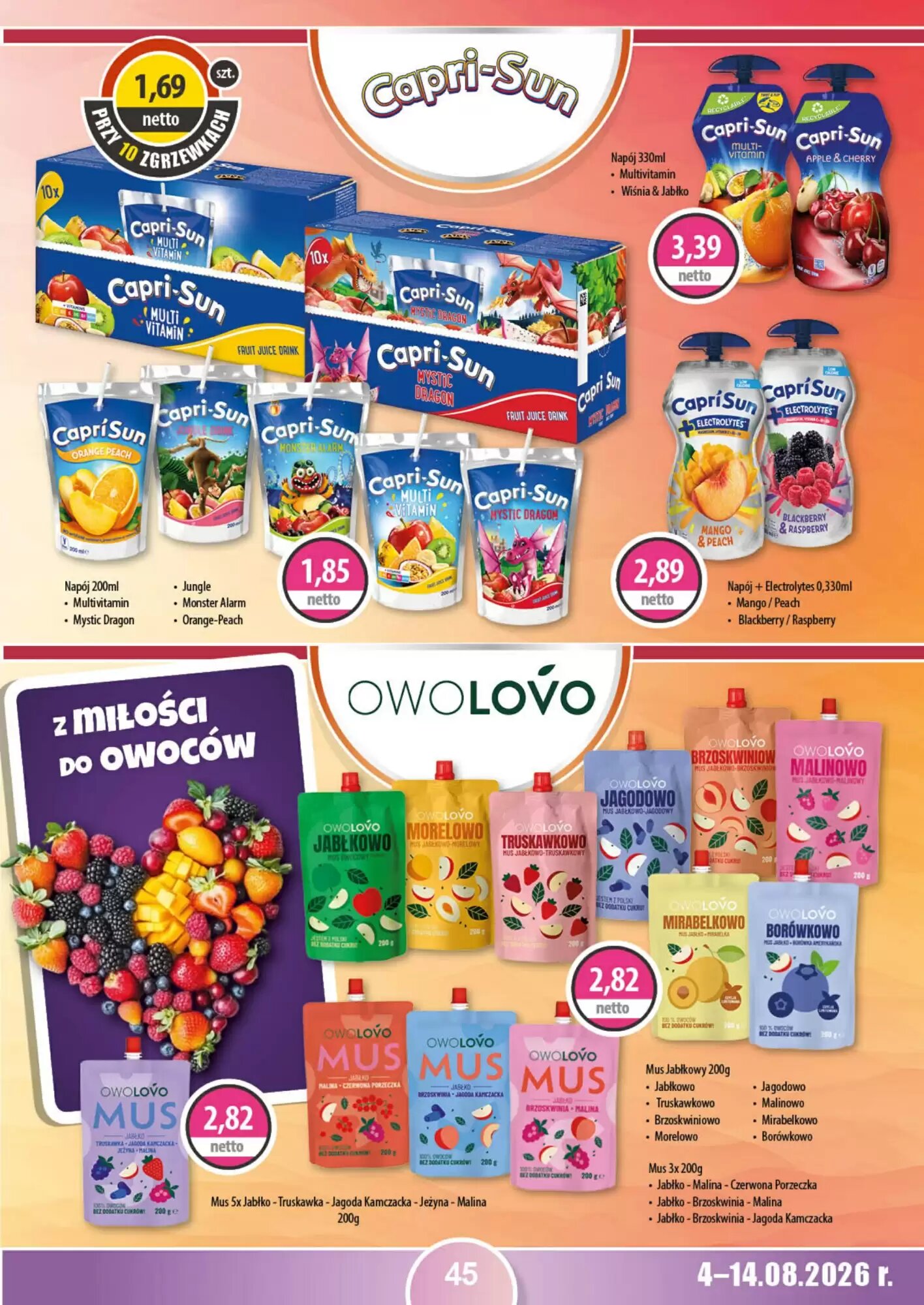 Gazetka promocyjna DUO-TES  ważna od 04.08.2026 - Strona 45.