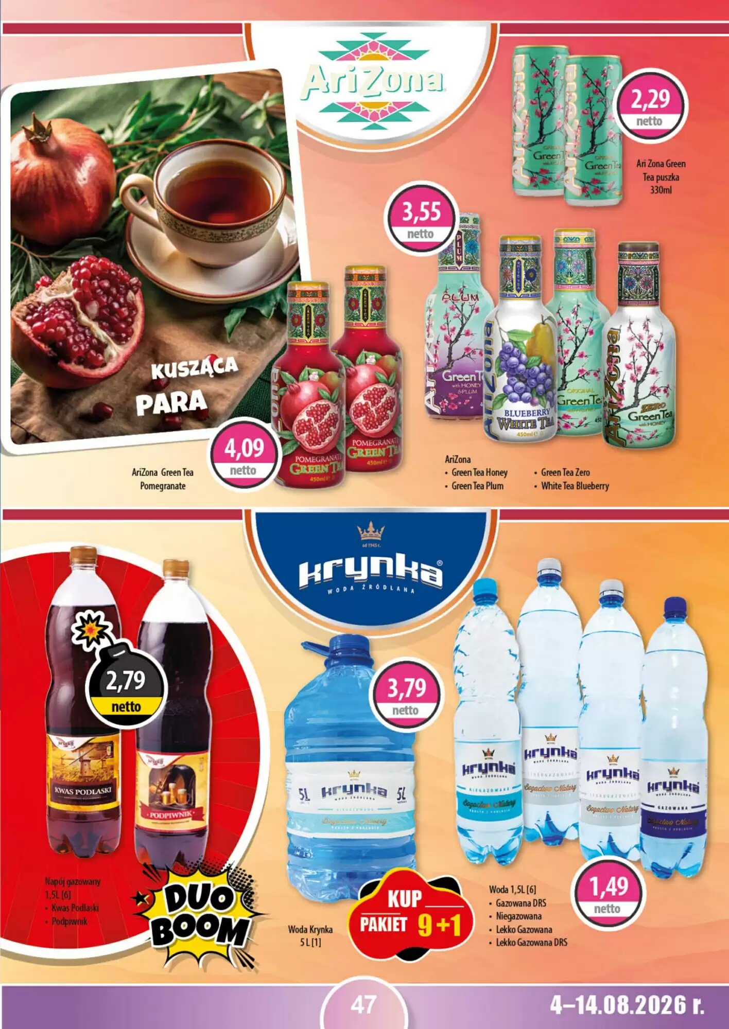 Gazetka promocyjna DUO-TES  ważna od 04.08.2026 - Strona 47.