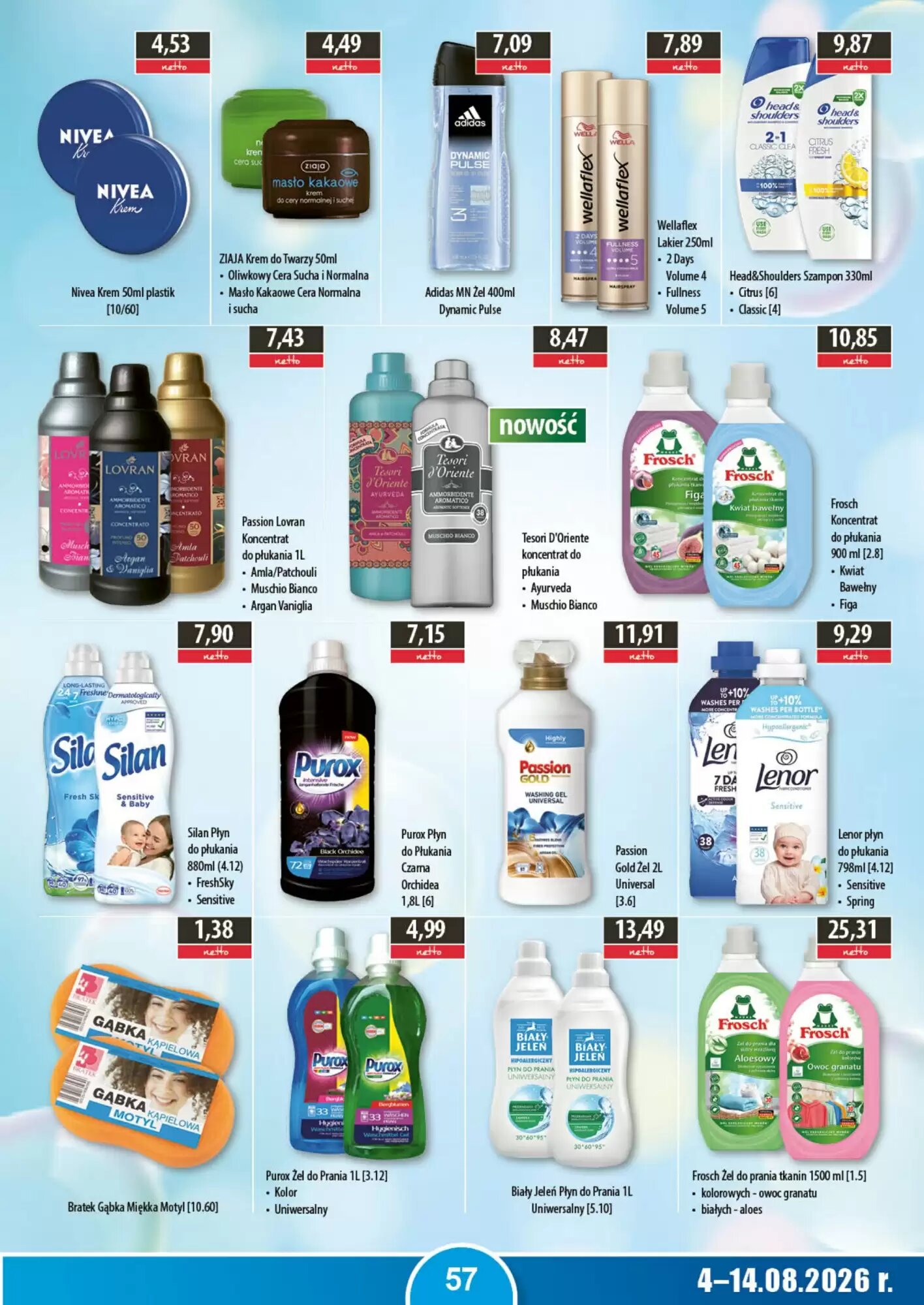 Gazetka promocyjna DUO-TES  ważna od 04.08.2026 - Strona 57.