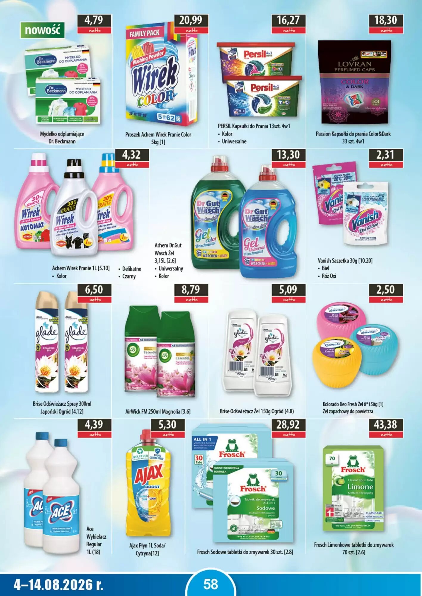 Gazetka promocyjna DUO-TES  ważna od 04.08.2026 - Strona 58.