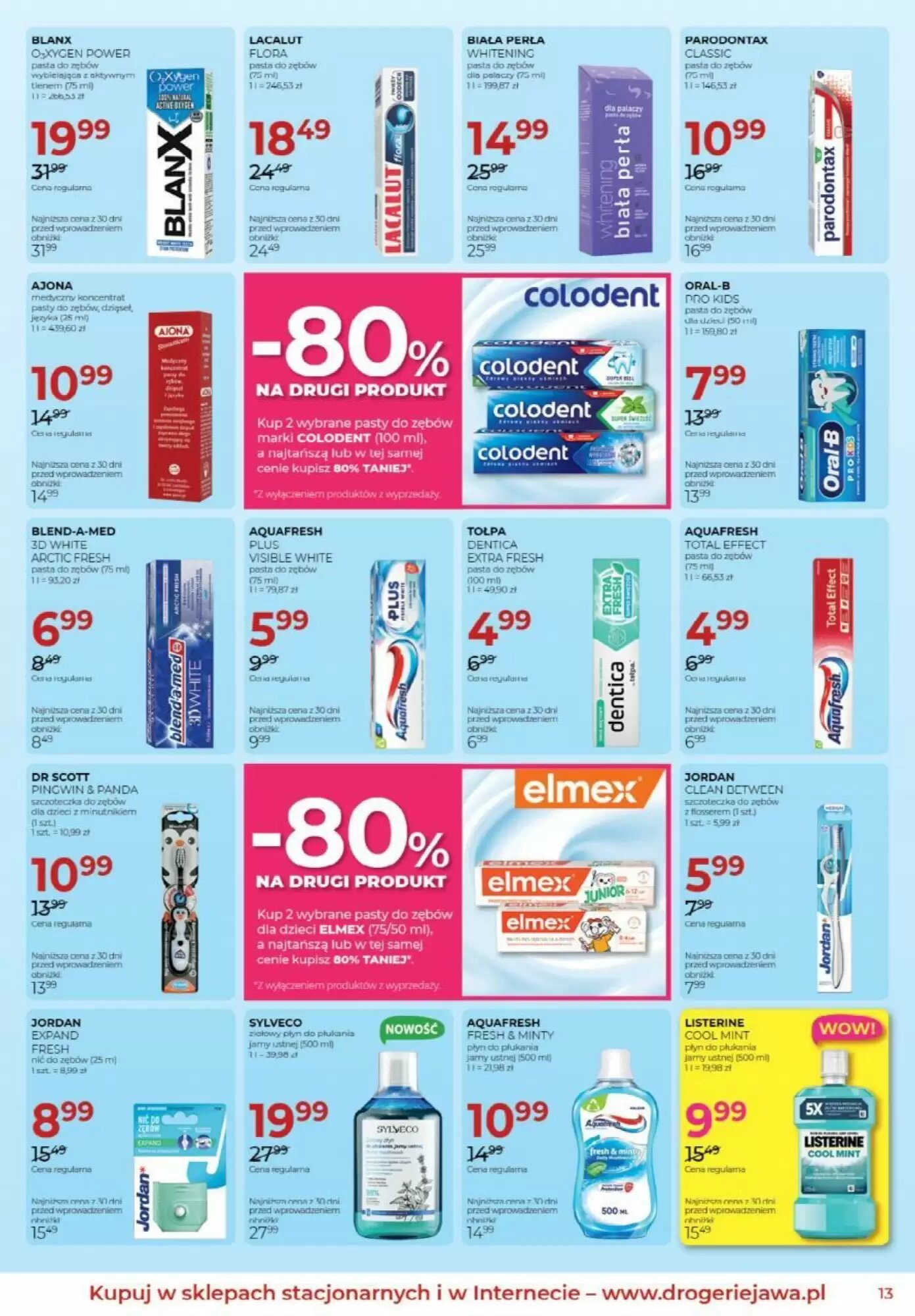 Gazetka promocyjna Jawa Drogerie  ważna od 04.08.2026 - Strona 13.