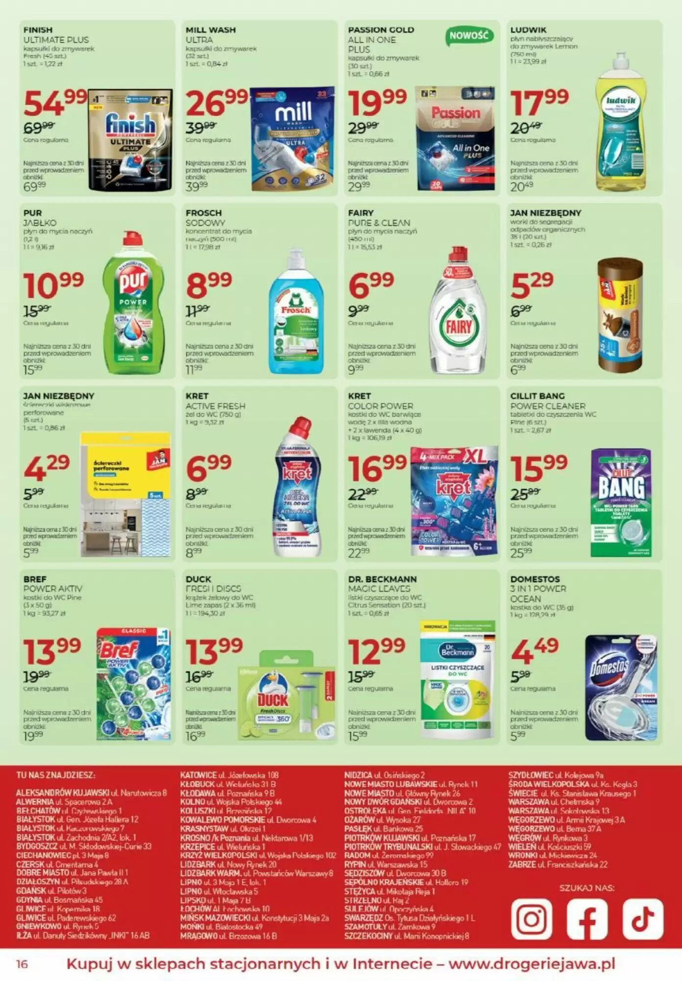 Gazetka promocyjna Jawa Drogerie  ważna od 04.08.2026 - Strona 16.