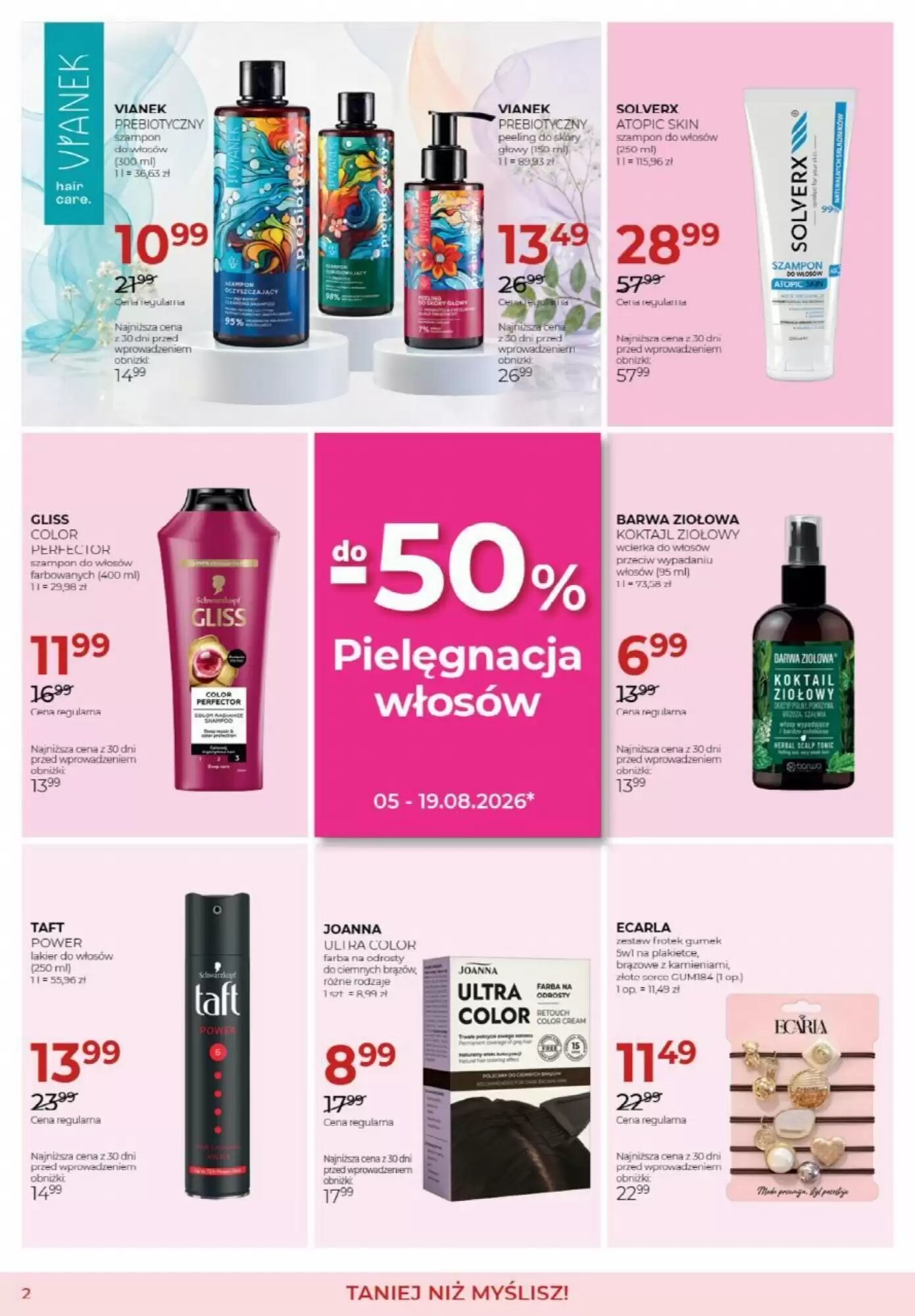 Gazetka promocyjna Jawa Drogerie  ważna od 04.08.2026 - Strona 2.