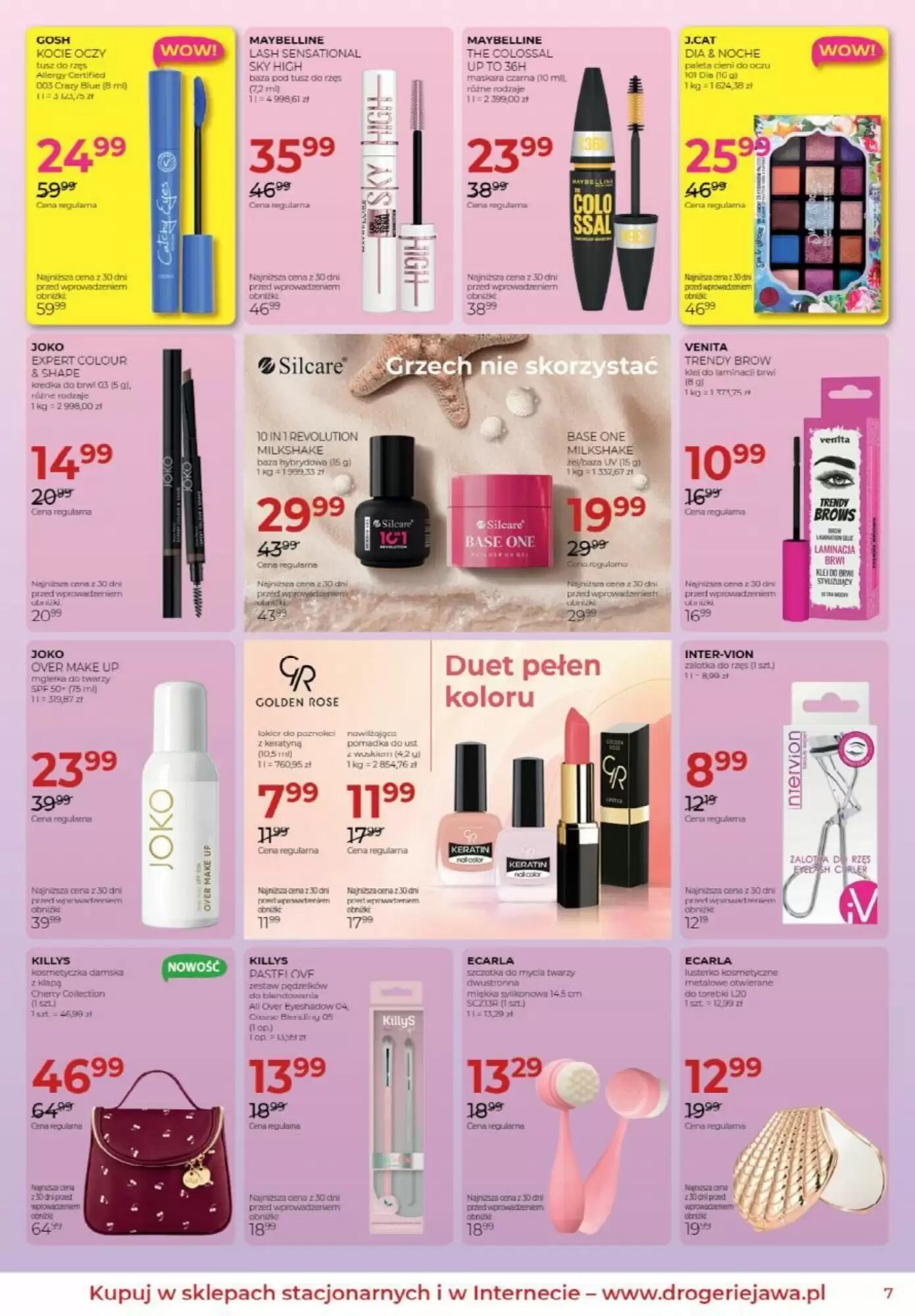 Gazetka promocyjna Jawa Drogerie  ważna od 04.08.2026 - Strona 7.