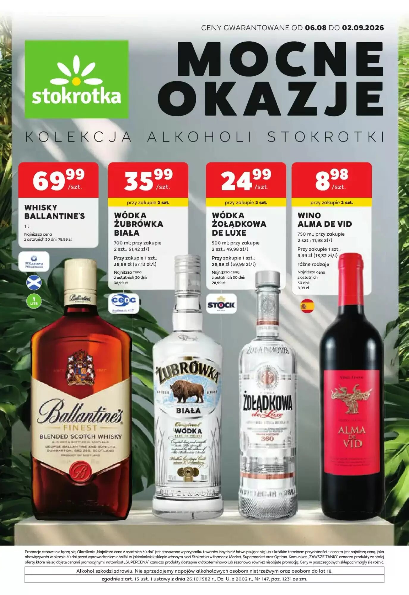 Gazetka promocyjna Stokrotka  ważna od 05.08.2026 - Strona 1.