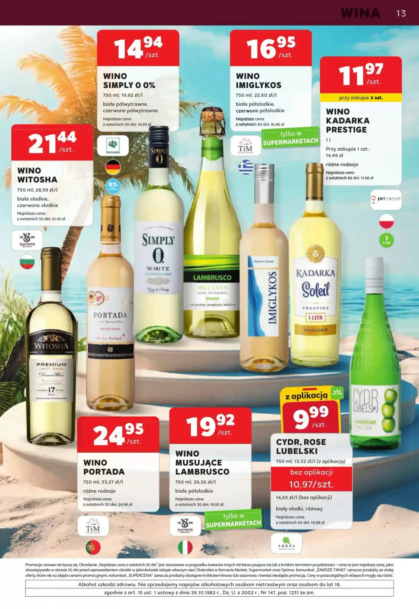 Gazetka promocyjna Stokrotka  ważna od 05.08.2026 - Strona 13.