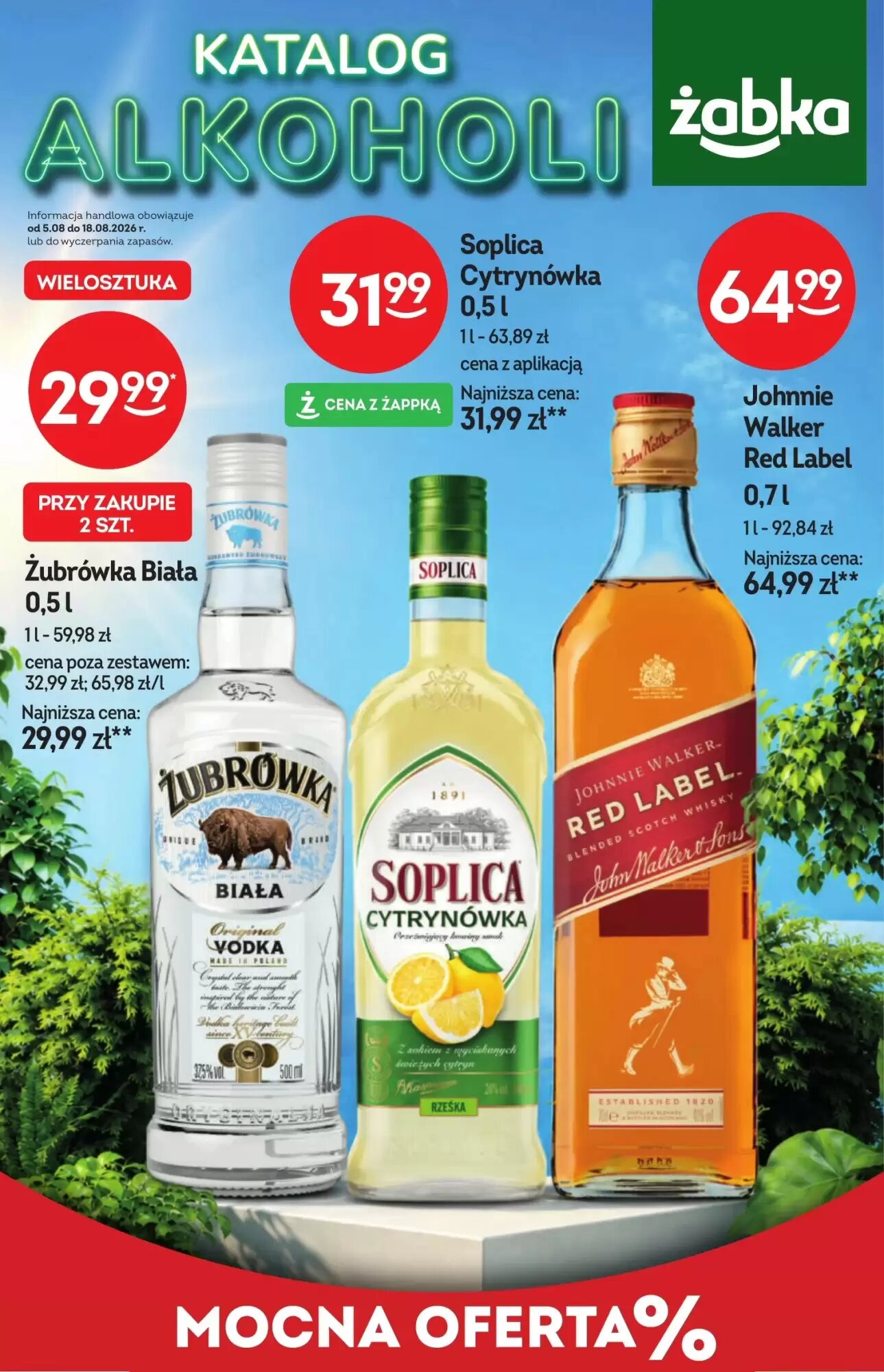 Gazetka promocyjna Żabka  ważna od 05.08.2026 - Strona 1.
