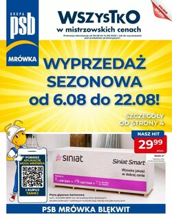 Gazetka promocyjna Mrówka  ważna od 06.08.2026