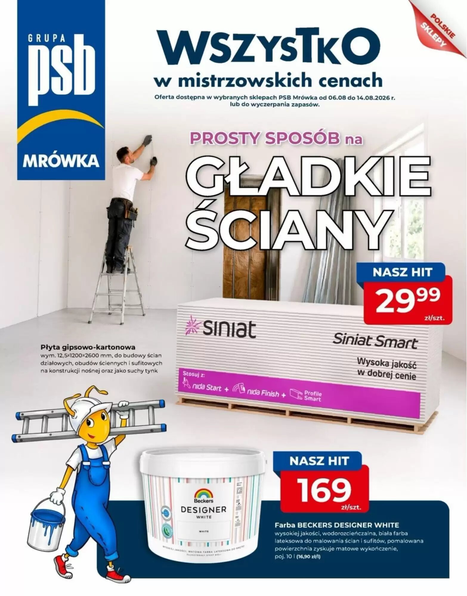 Gazetka promocyjna Mrówka ważna od 06.08.2026 - Strona 1.
