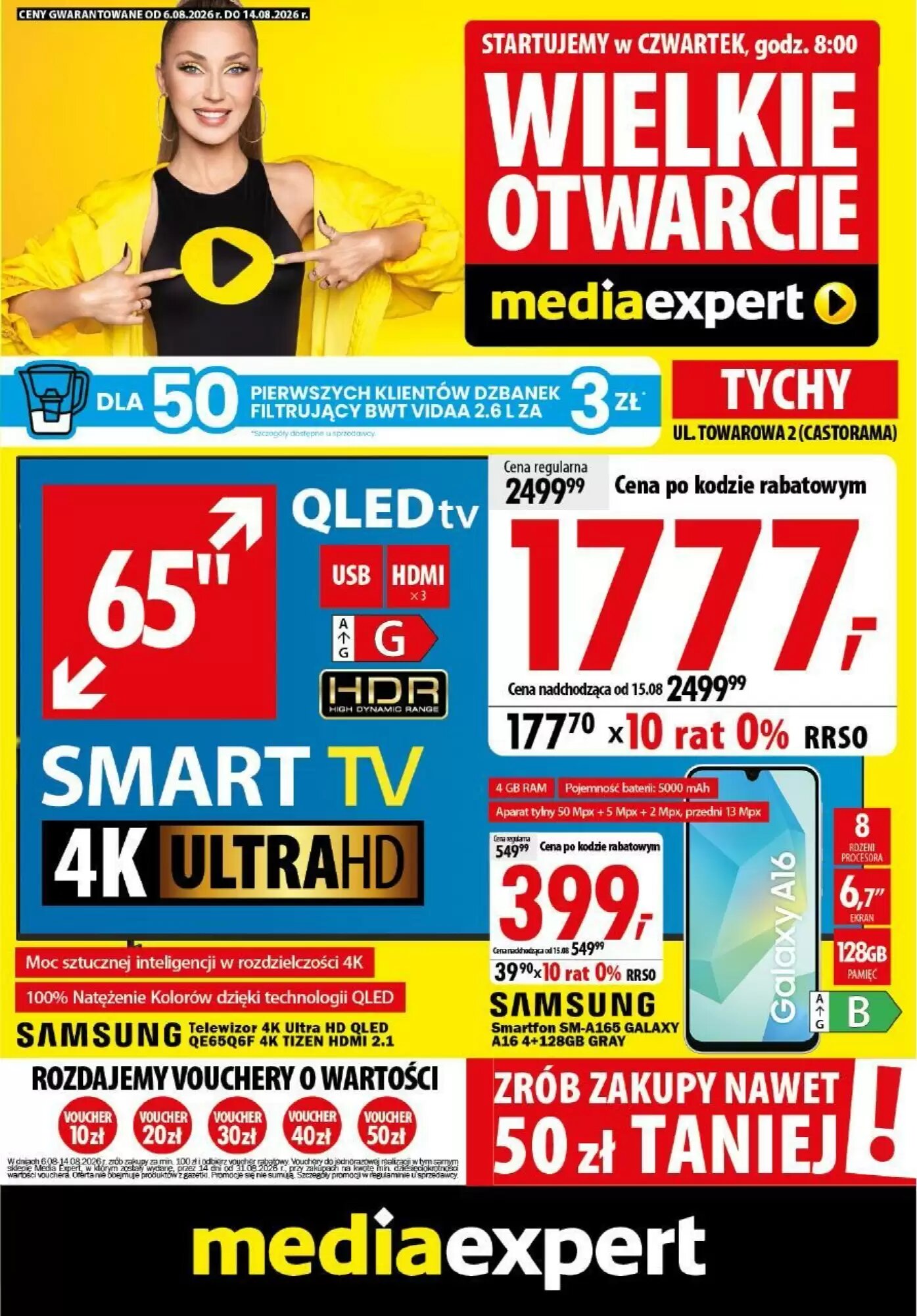 Gazetka promocyjna Media Expert ważna od 06.08.2026 - Strona 1.