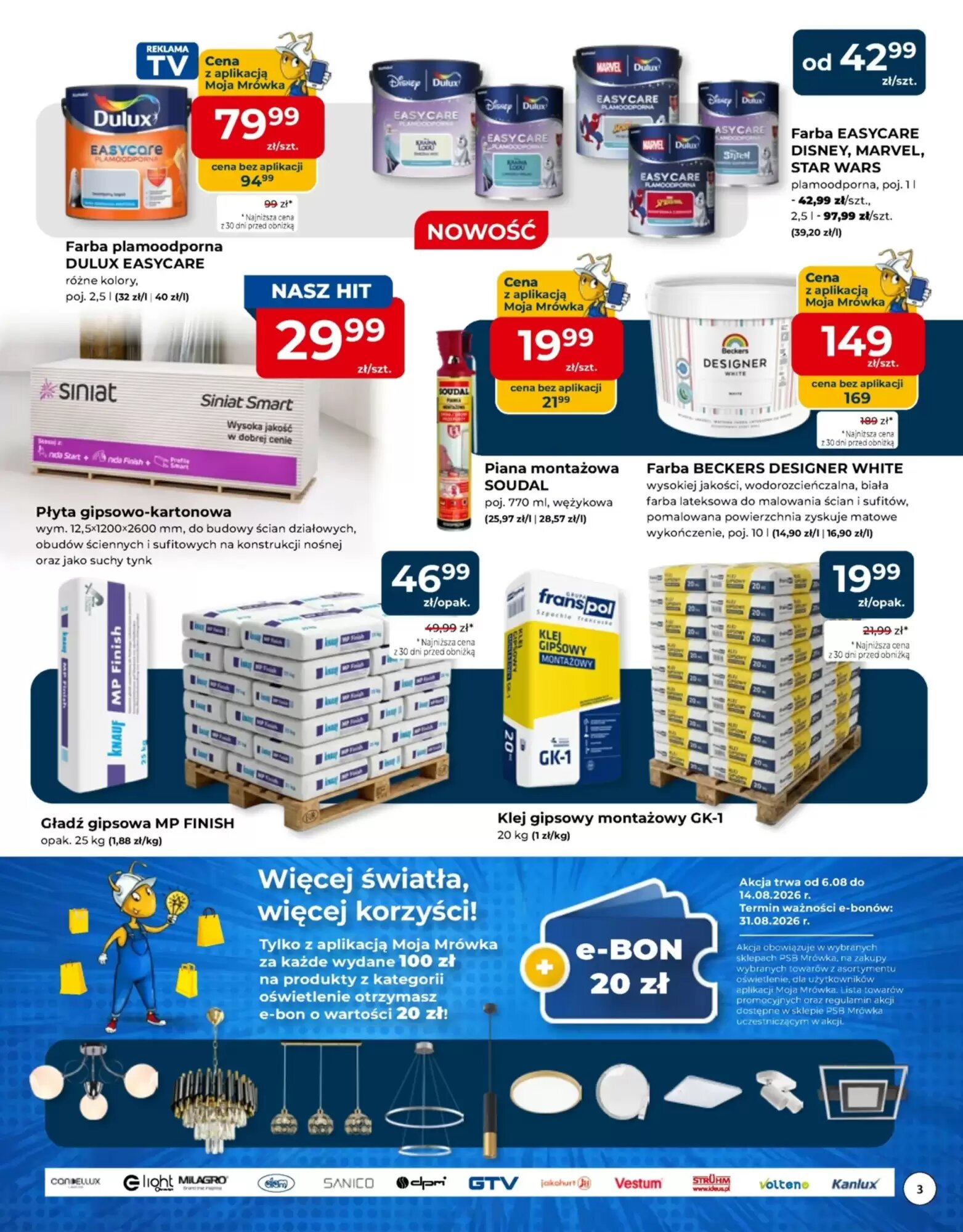 Gazetka promocyjna Mrówka  ważna od 06.08.2026 - Strona 3.