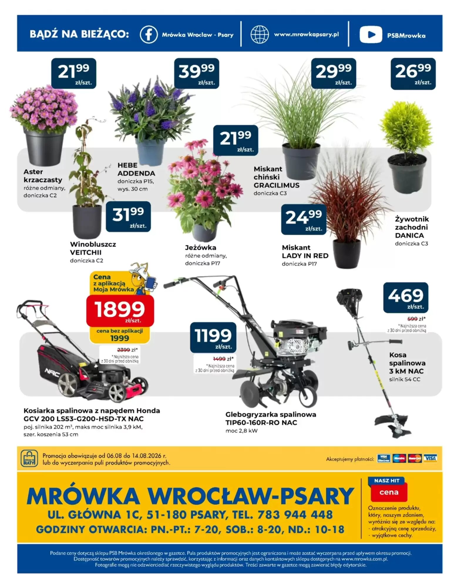 Gazetka promocyjna Mrówka  ważna od 06.08.2026 - Strona 4.