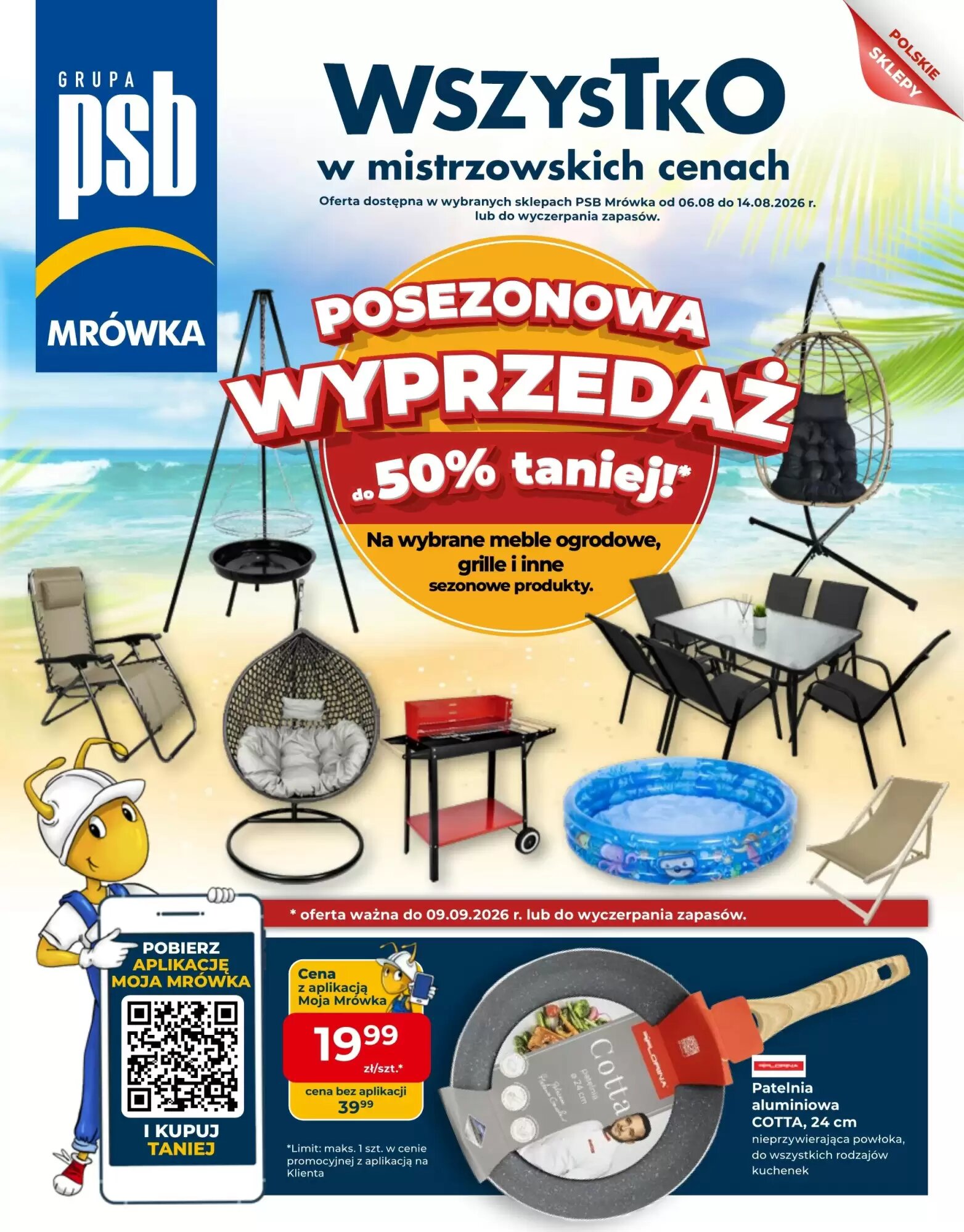 Gazetka promocyjna Mrówka ważna od 06.08.2026 - Strona 1.