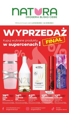Gazetka promocyjna Drogerie Natura  ważna od 06.08.2026