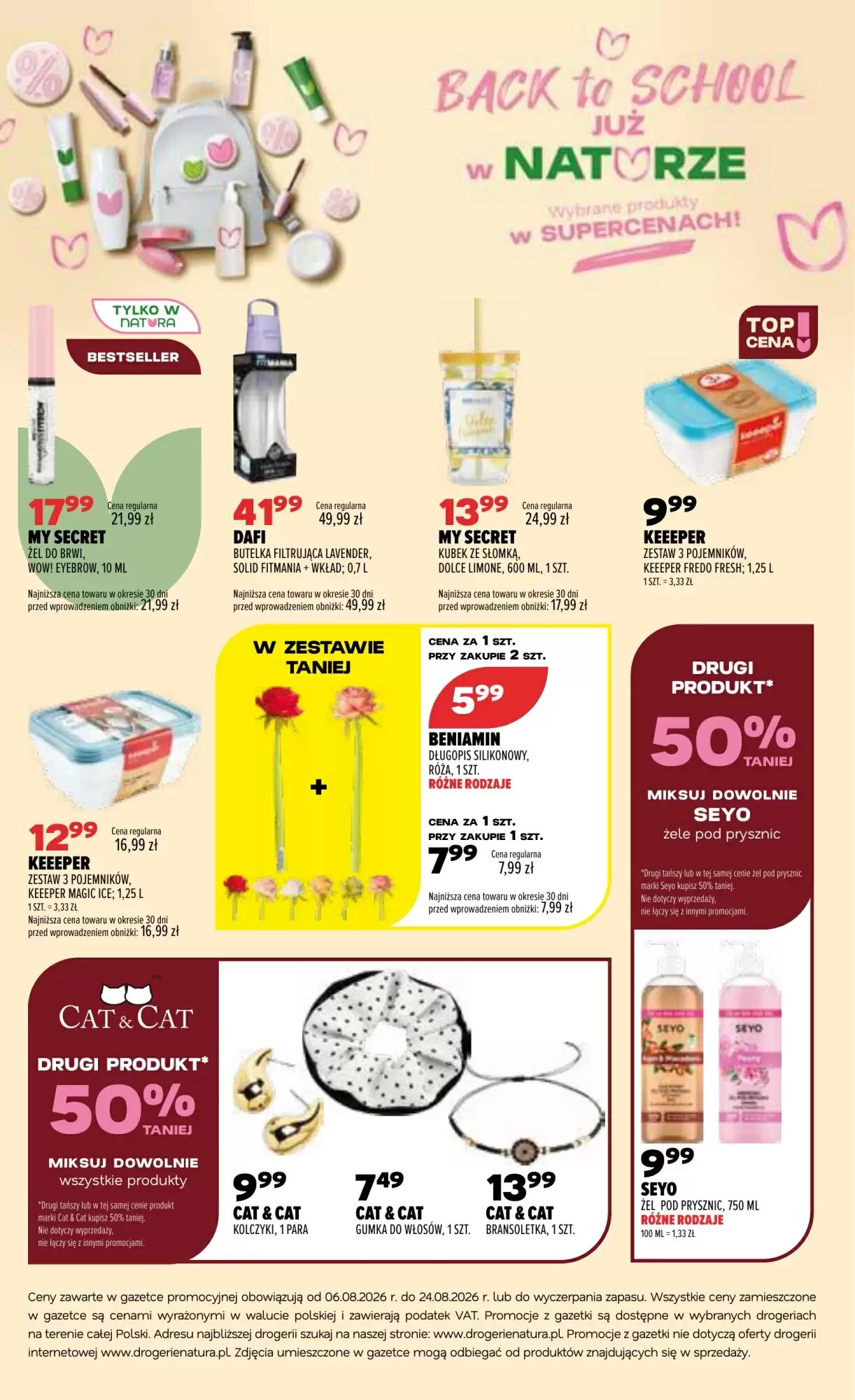Gazetka promocyjna Drogerie Natura  ważna od 06.08.2026 - Strona 20.