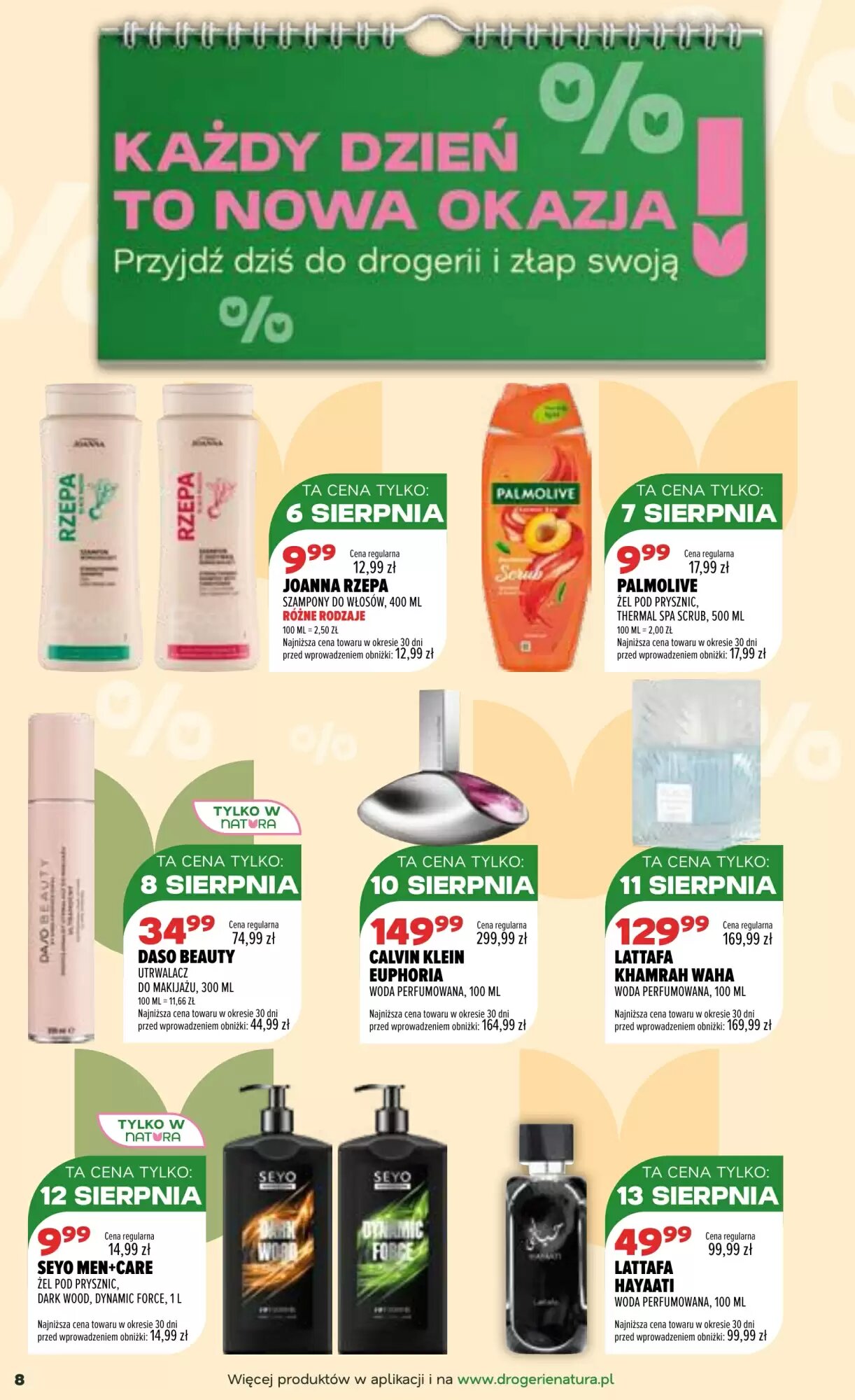 Gazetka promocyjna Drogerie Natura  ważna od 06.08.2026 - Strona 8.