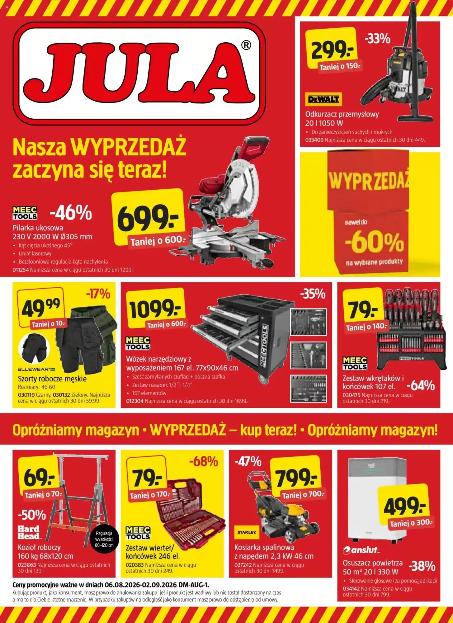 Gazetka promocyjna Jula ważna od 06.08.2026 - Strona 1.