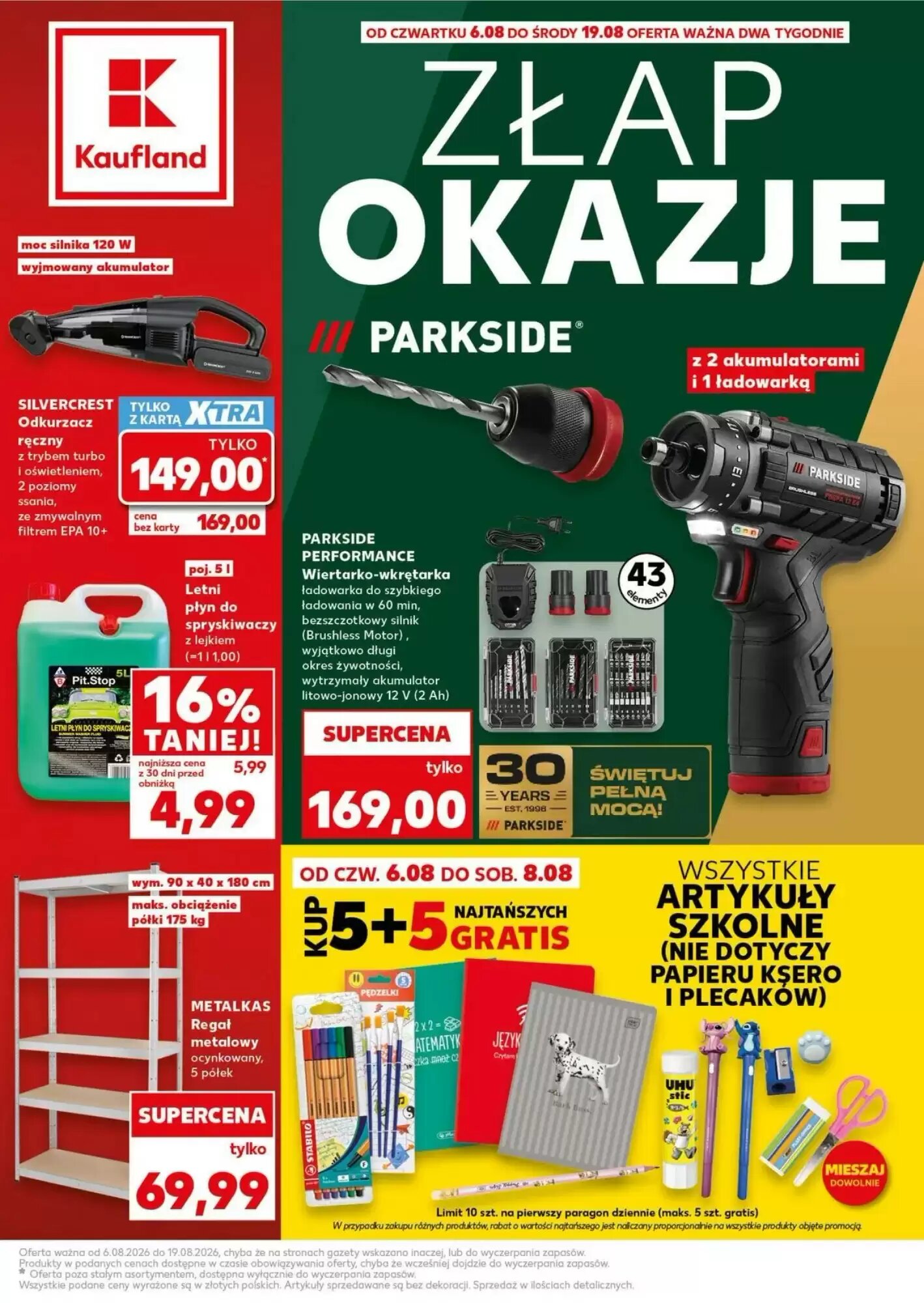 Gazetka promocyjna Kaufland  ważna od 06.08.2026 - Strona 1.