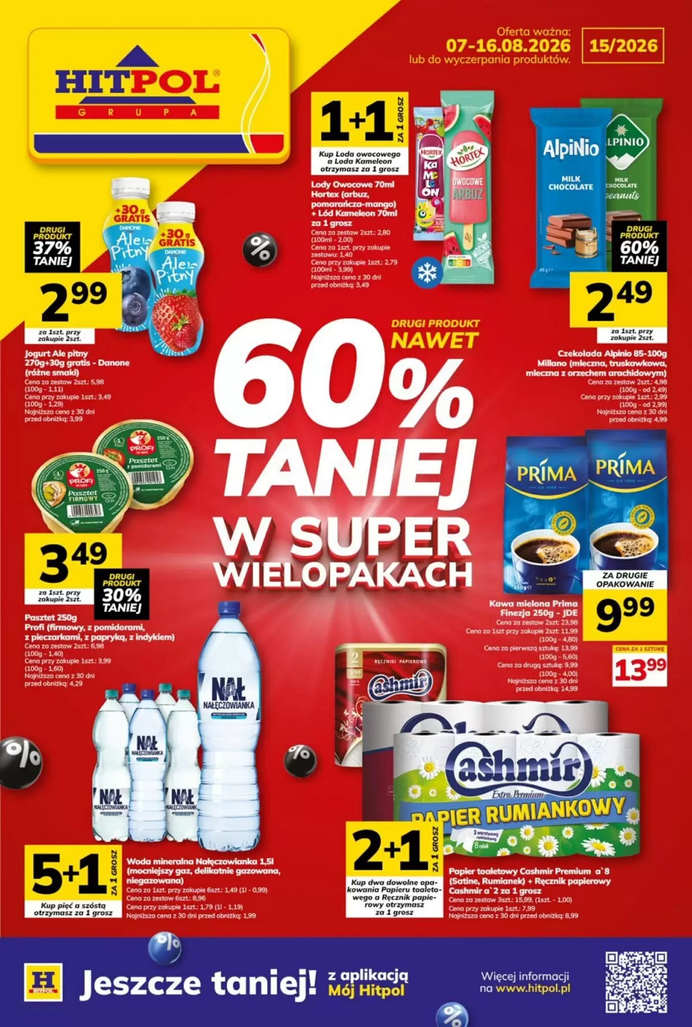 Gazetka promocyjna Hitpol ważna od 07.08.2026 - Strona 1.