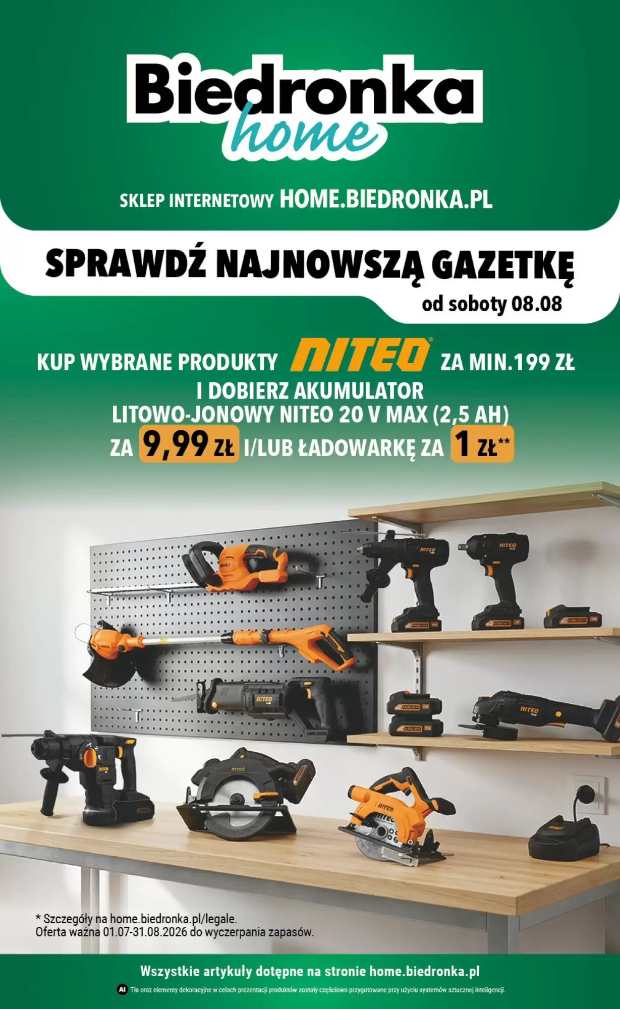Gazetka promocyjna Biedronka  ważna od 08.08.2026 - Strona 1.