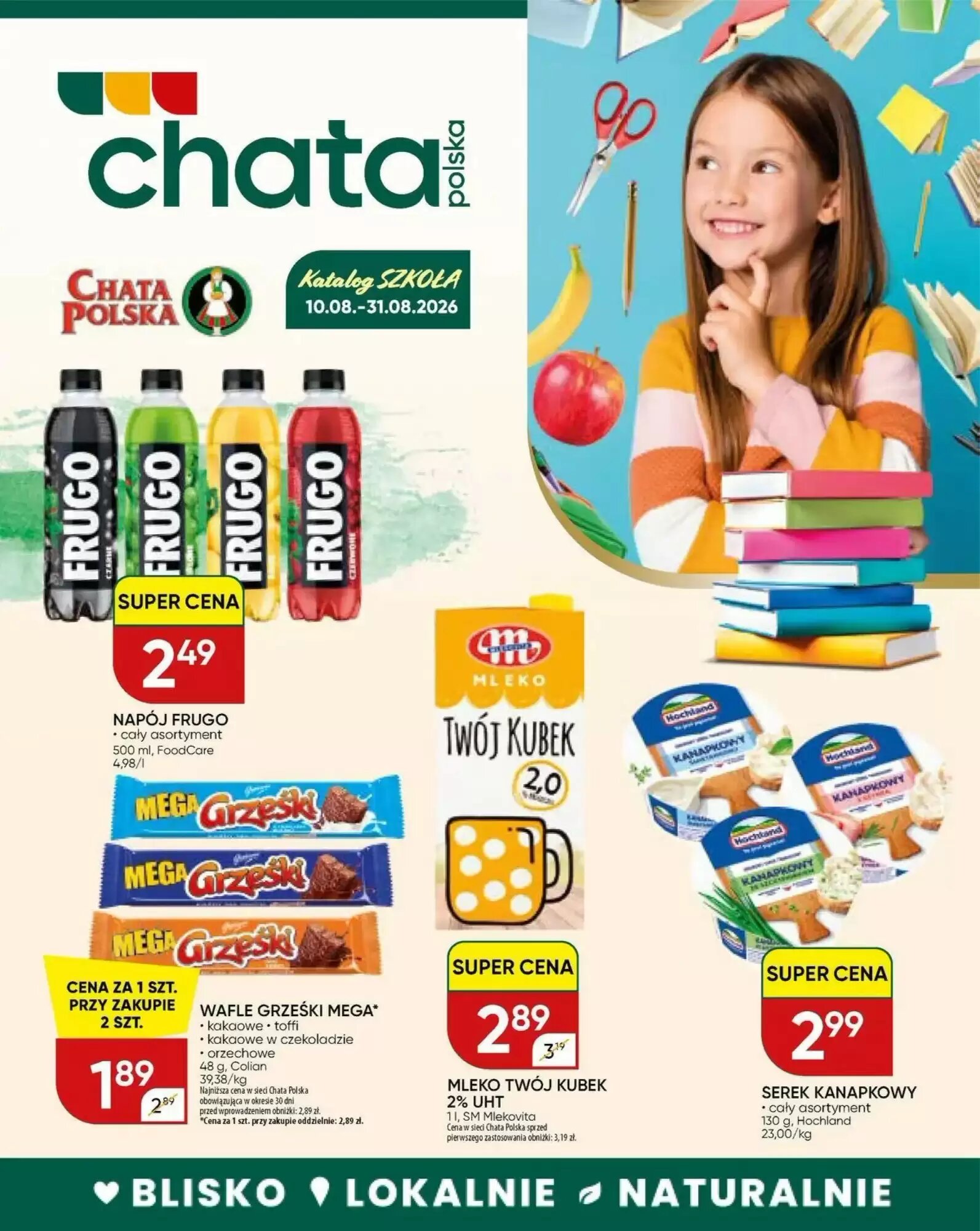 Gazetka promocyjna Chata Polska  ważna od 09.08.2026 - Strona 1.
