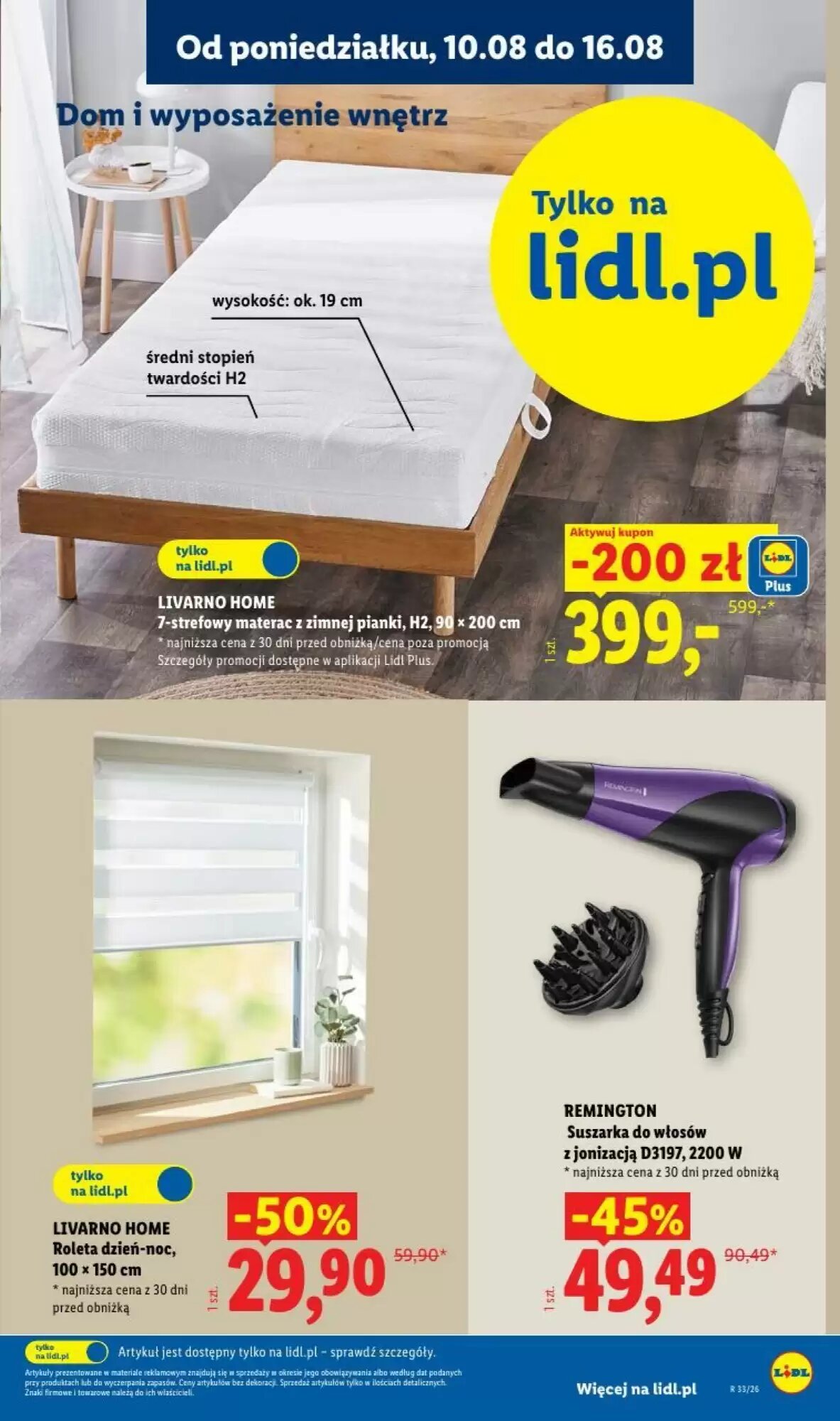 Gazetka promocyjna Lidl  ważna od 10.08.2026 - Strona 33.