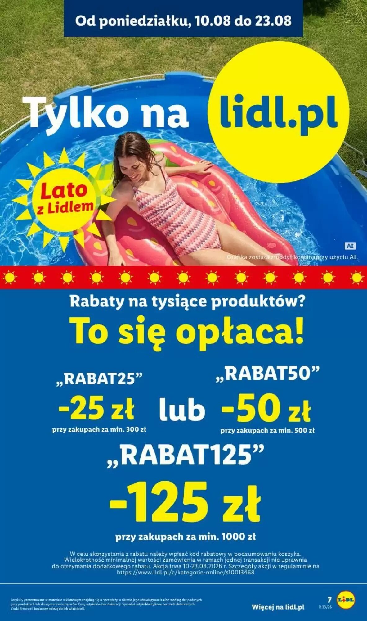 Gazetka promocyjna Lidl  ważna od 10.08.2026 - Strona 7.