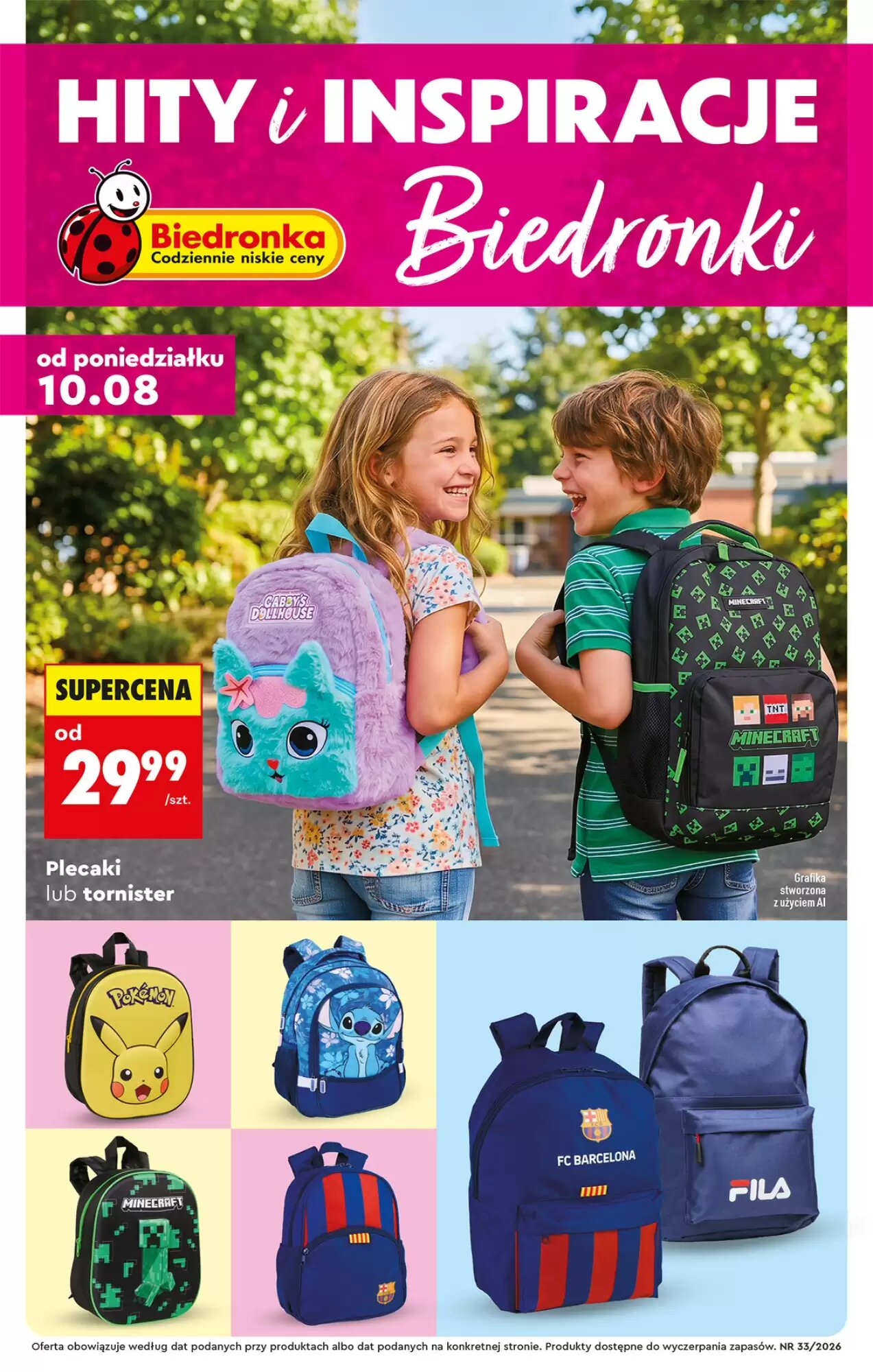Gazetka promocyjna Biedronka  ważna od 10.08.2026 - Strona 1.