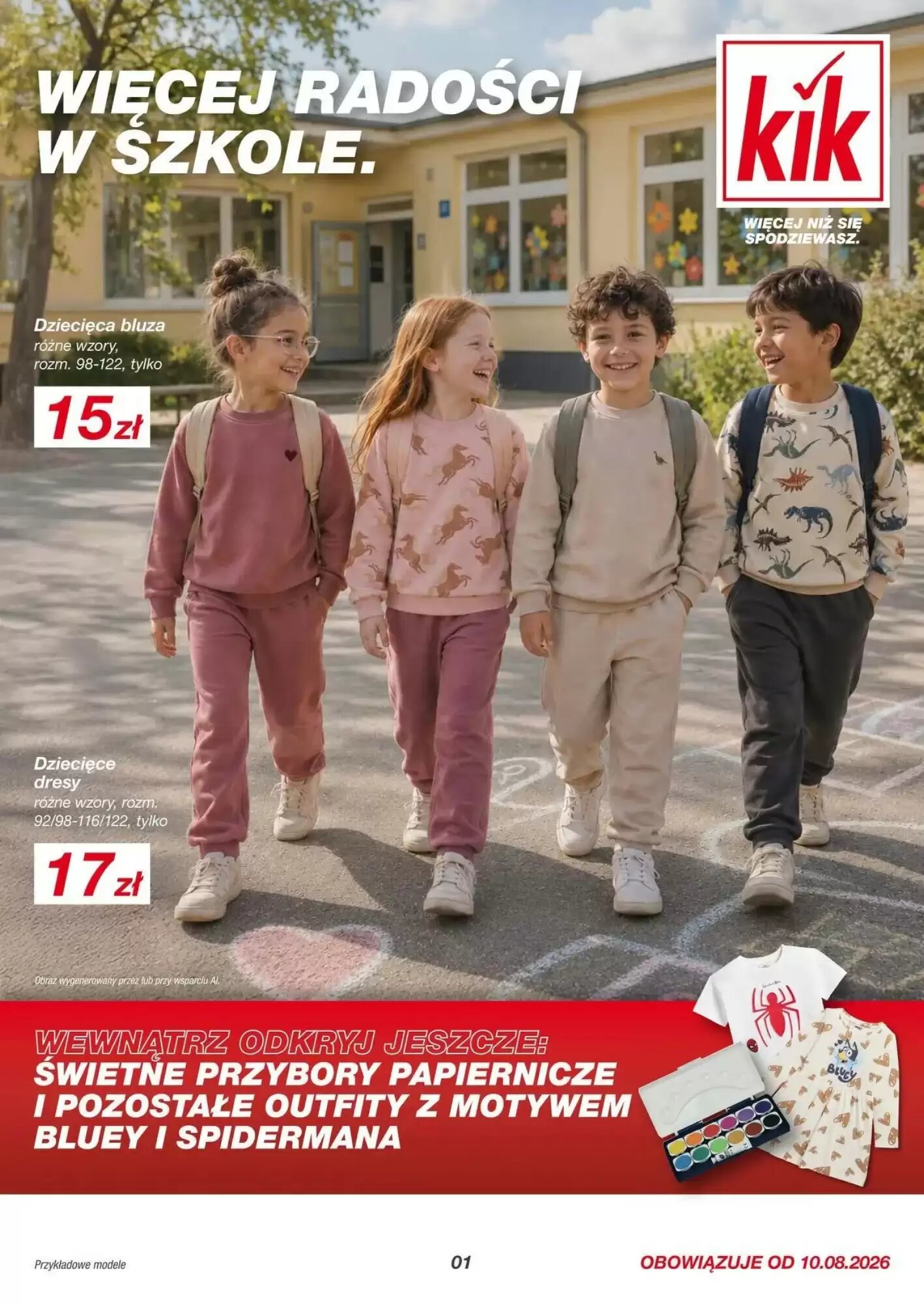 Gazetka promocyjna KiK  ważna od 10.08.2026 - Strona 1.