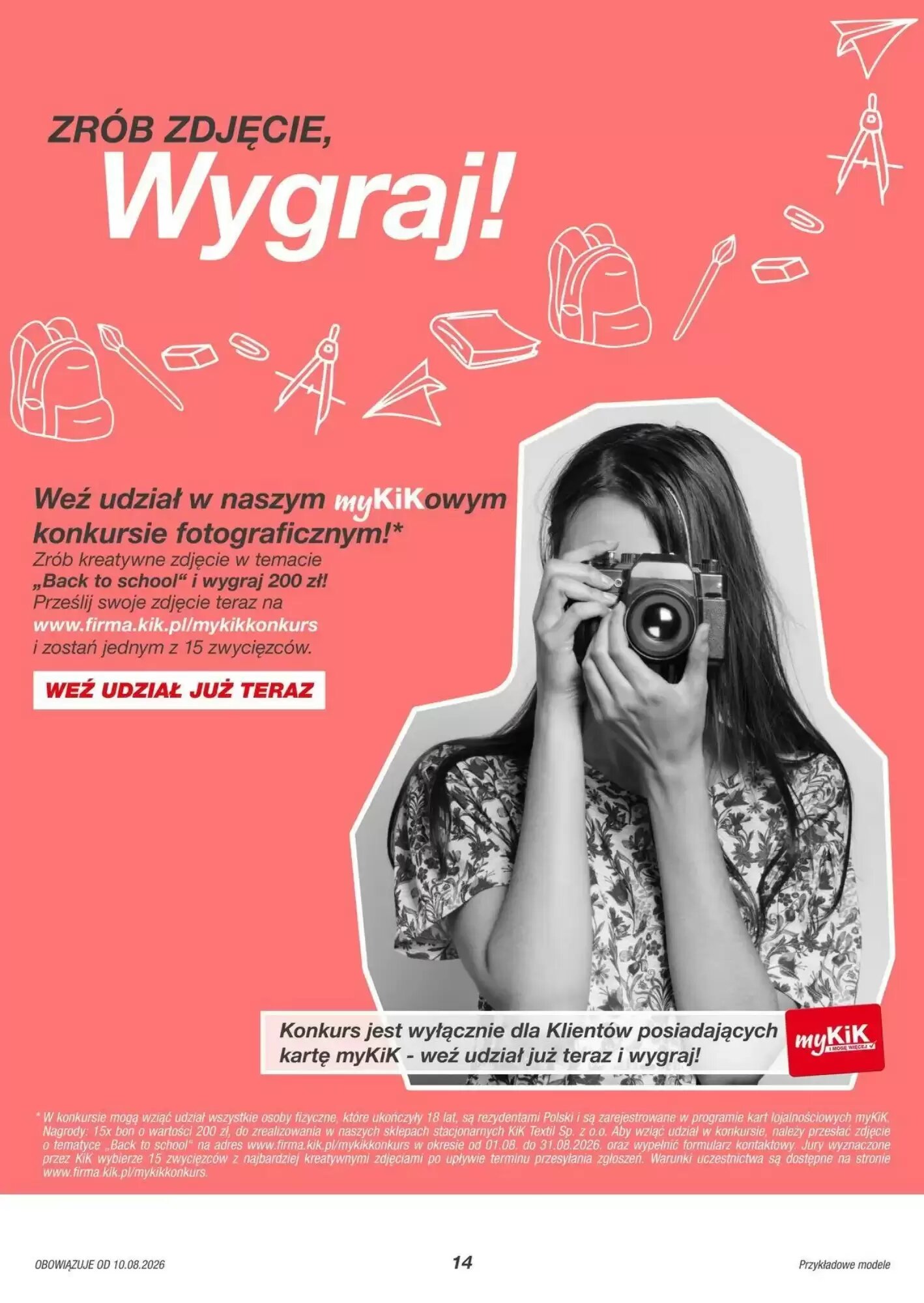 Gazetka promocyjna KiK  ważna od 10.08.2026 - Strona 14.