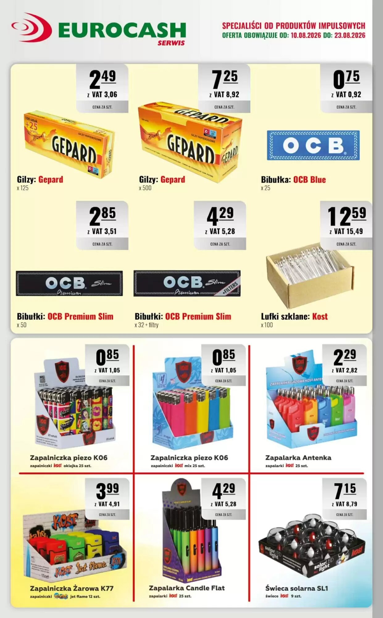 Gazetka promocyjna Eurocash  ważna od 10.08.2026 - Strona 19.
