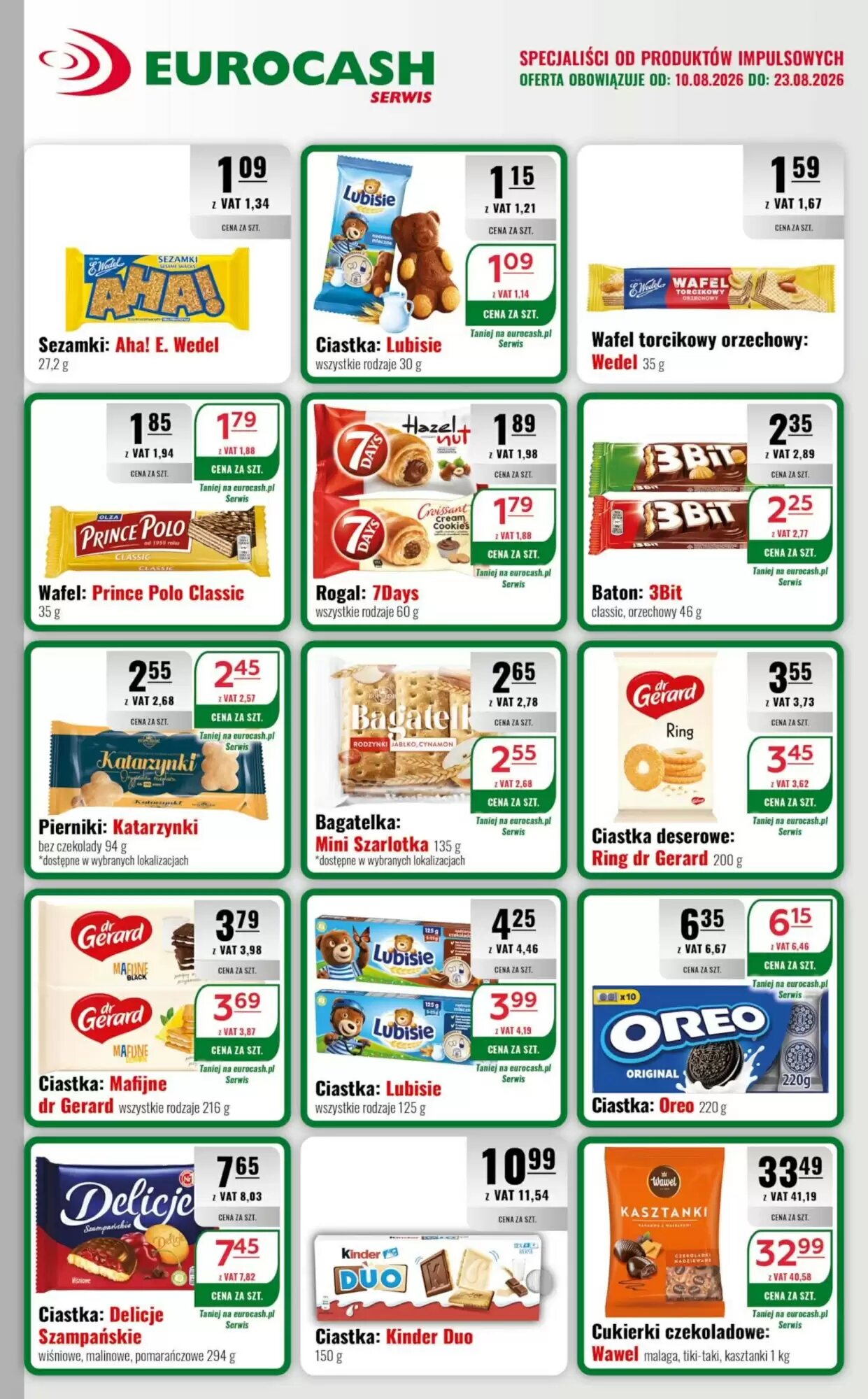 Gazetka promocyjna Eurocash  ważna od 10.08.2026 - Strona 4.