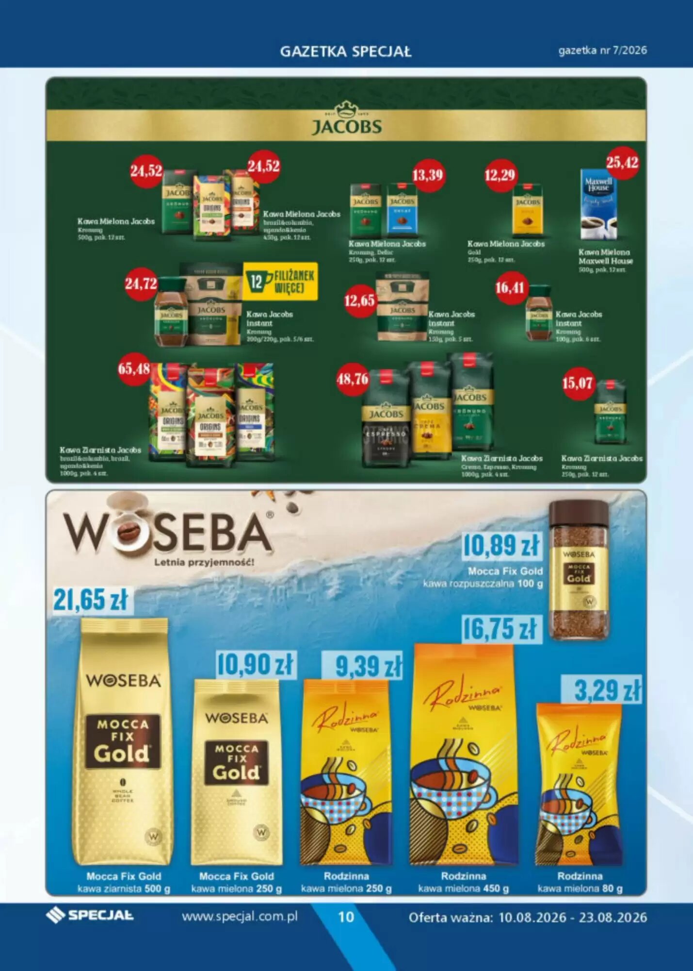 Gazetka promocyjna Specjał  ważna od 10.08.2026 - Strona 10.