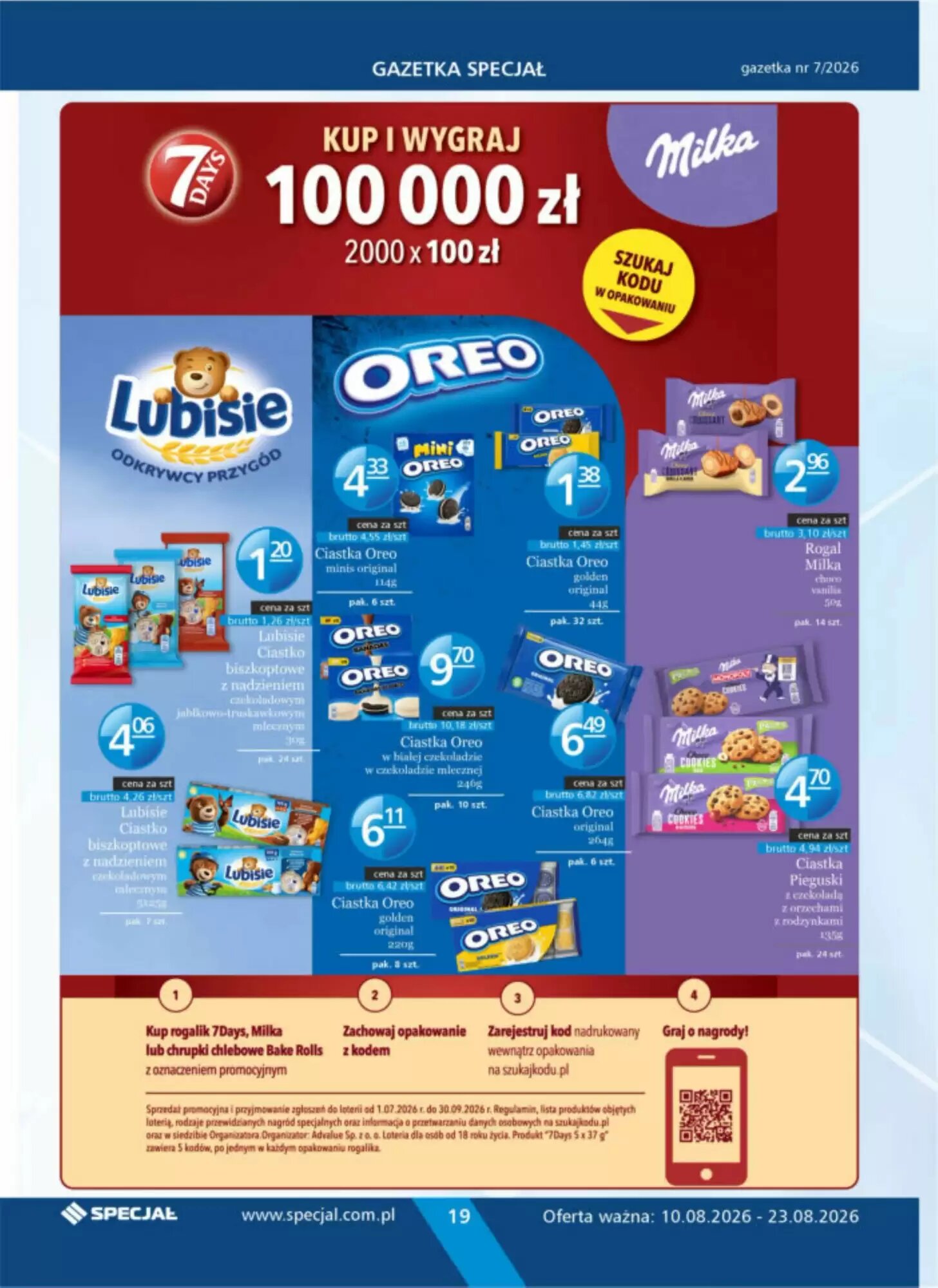 Gazetka promocyjna Specjał  ważna od 10.08.2026 - Strona 19.