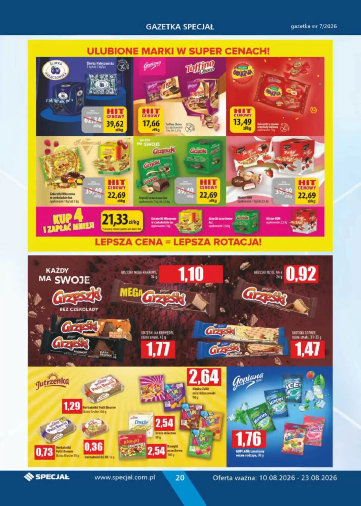 Gazetka promocyjna Specjał  ważna od 10.08.2026 - Strona 20.