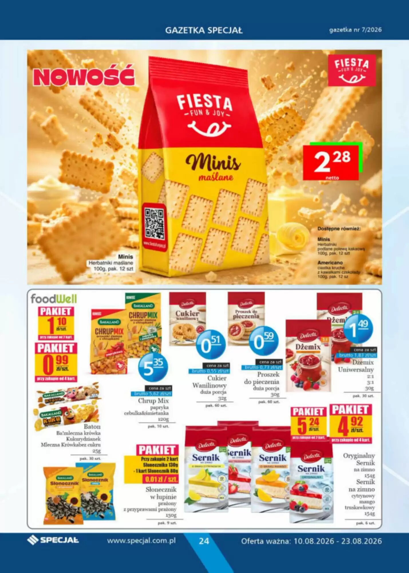 Gazetka promocyjna Specjał  ważna od 10.08.2026 - Strona 24.