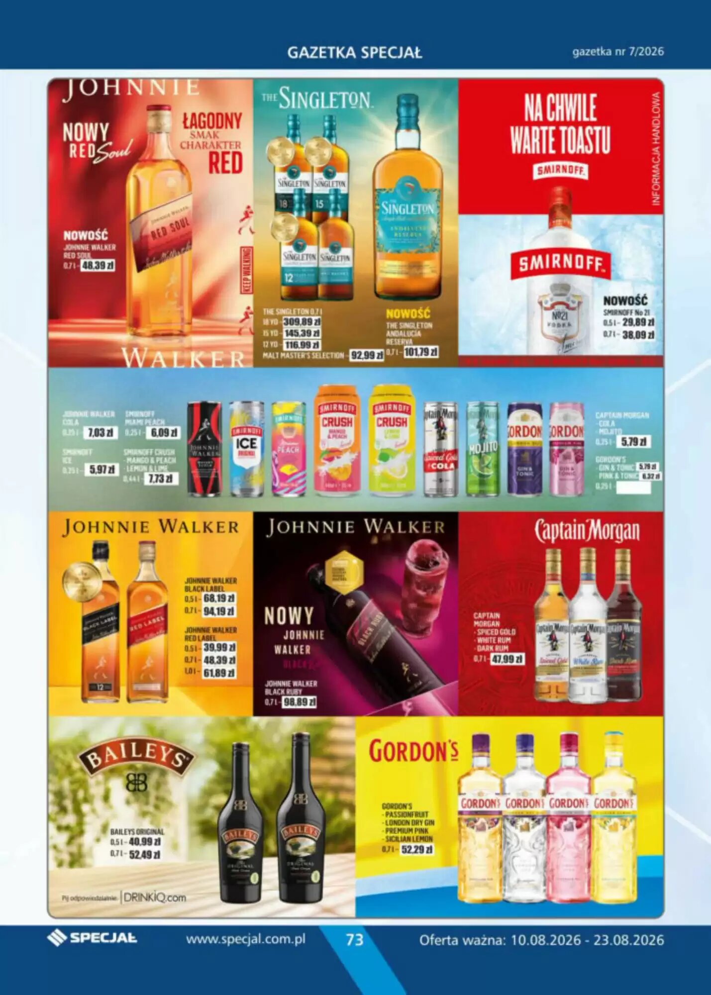 Gazetka promocyjna Specjał  ważna od 10.08.2026 - Strona 73.