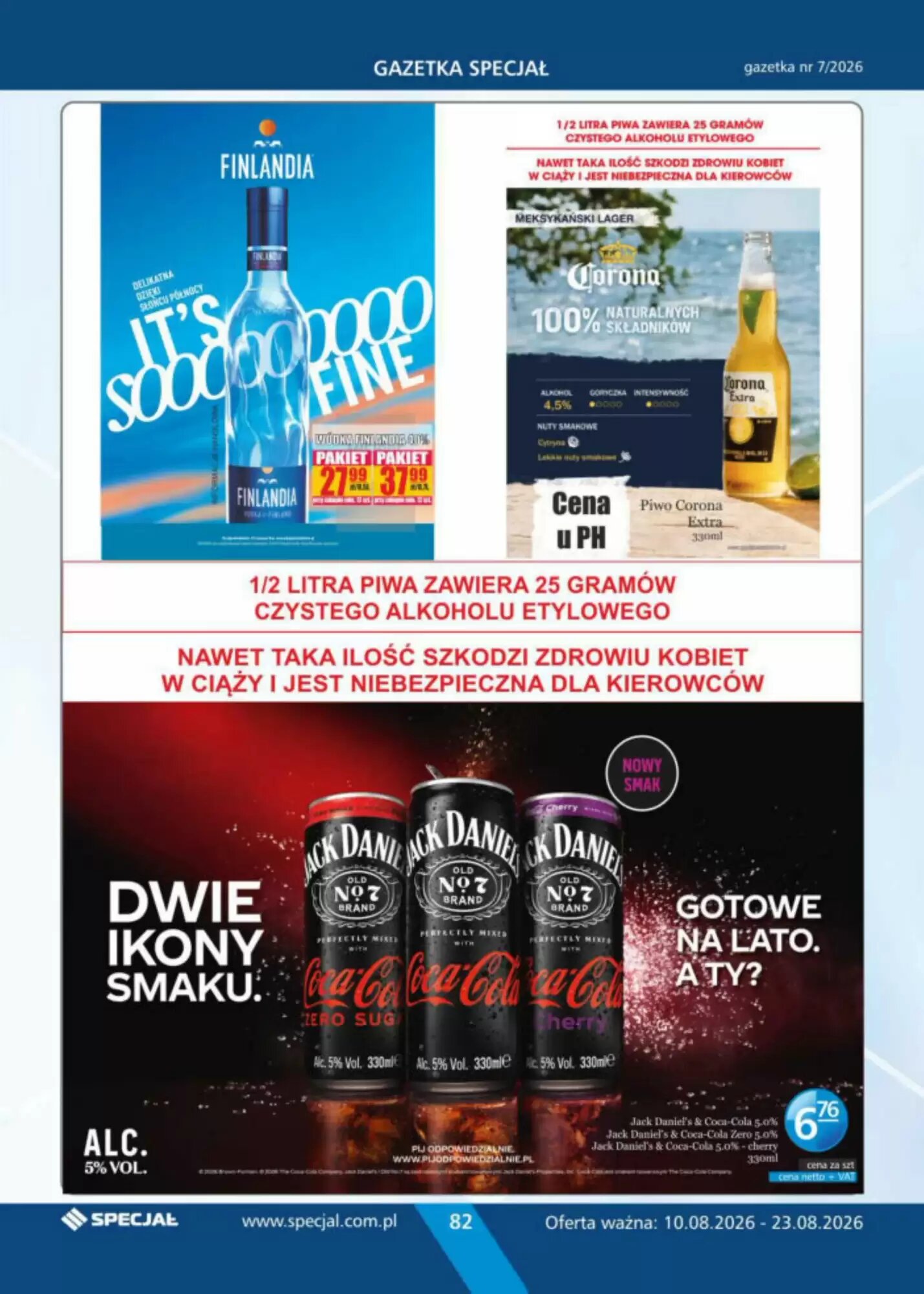 Gazetka promocyjna Specjał  ważna od 10.08.2026 - Strona 82.