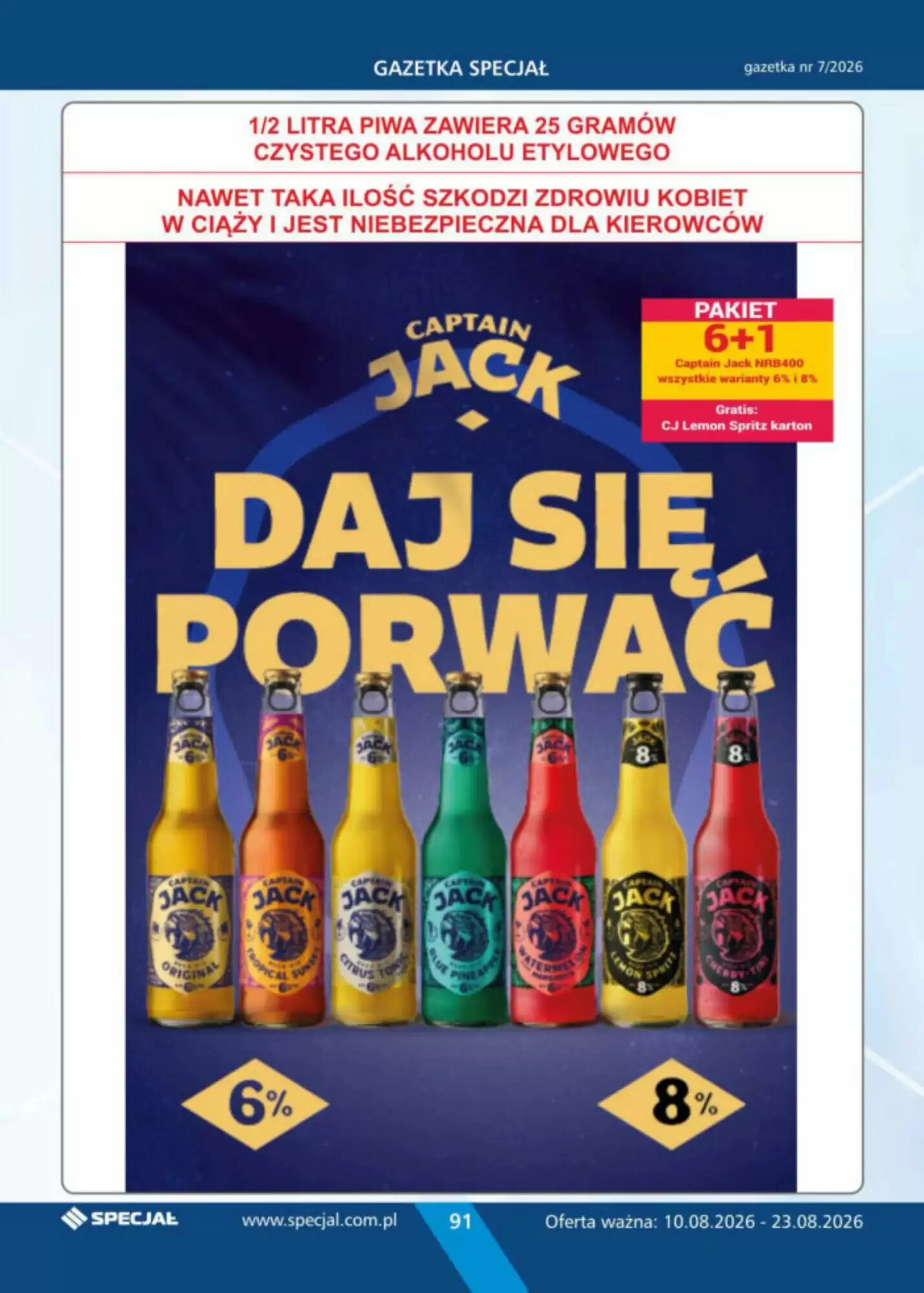 Gazetka promocyjna Specjał  ważna od 10.08.2026 - Strona 91.