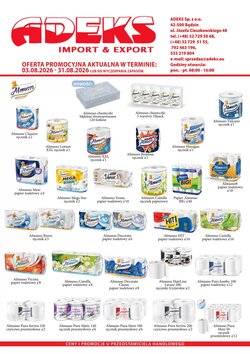 Gazetka promocyjna ADEKS  ważna od 10.08.2026