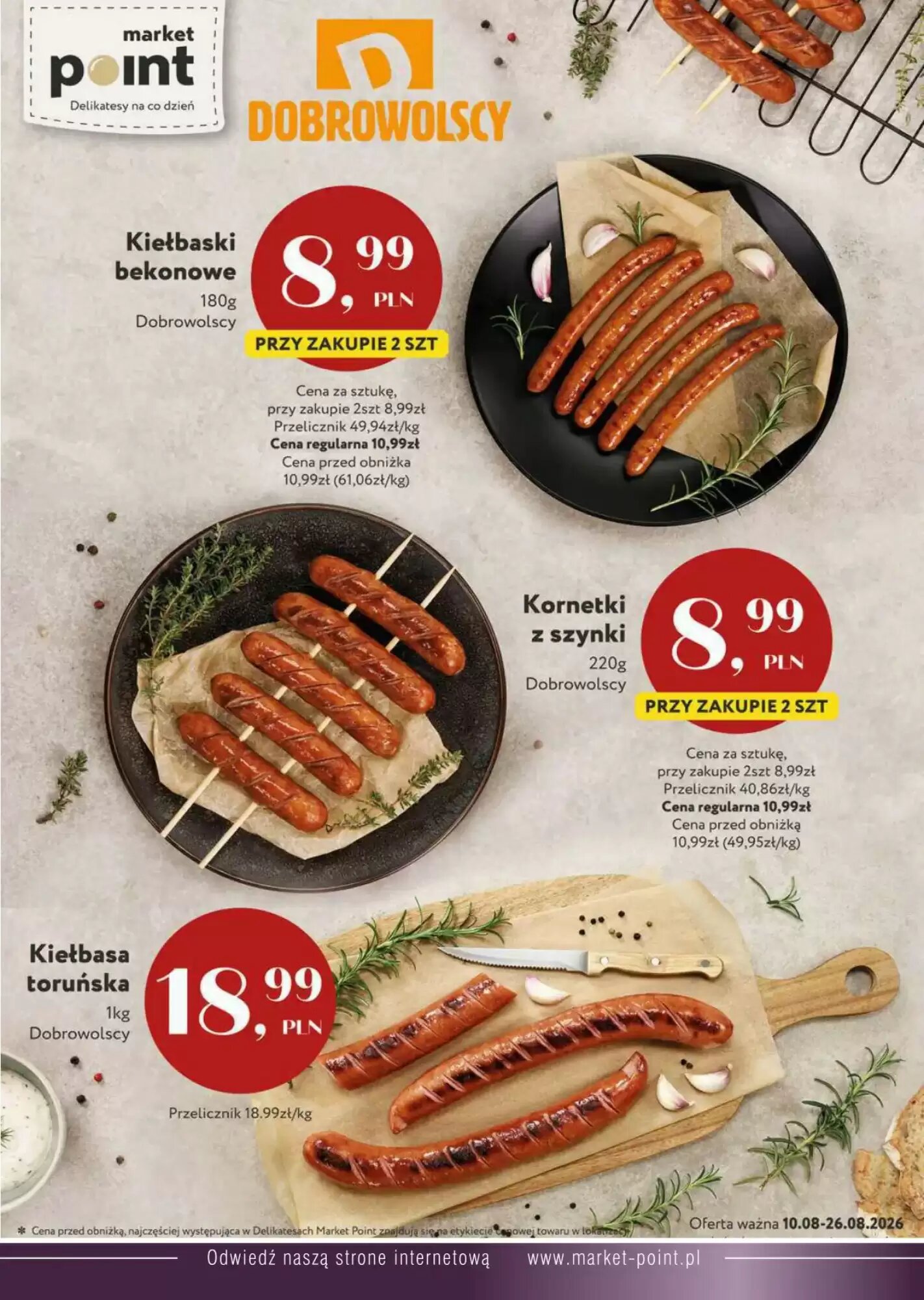 Gazetka promocyjna Market Point  ważna od 10.08.2026 - Strona 4.