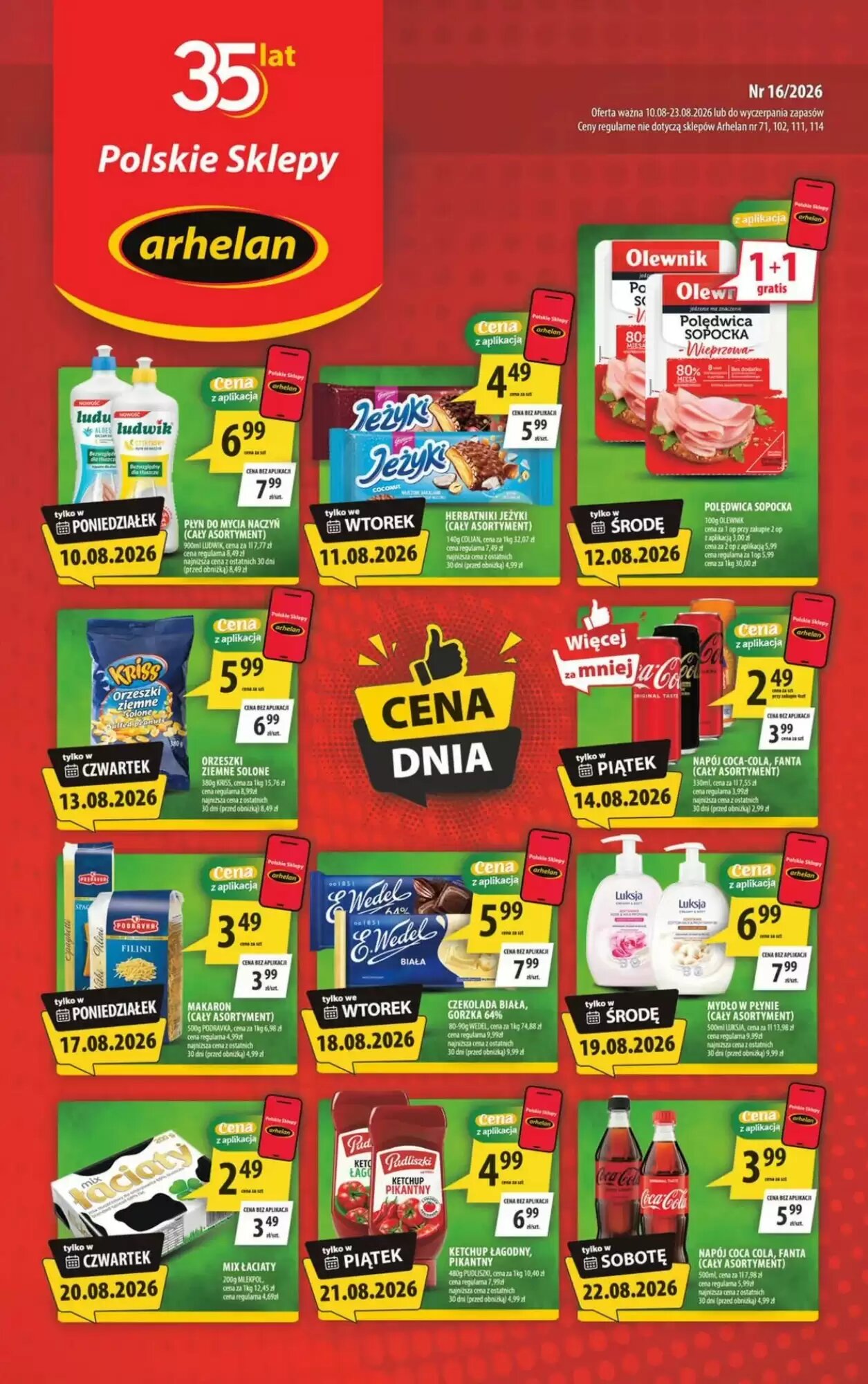 Gazetka promocyjna Arhelan ważna od 10.08.2026 - Strona 1.