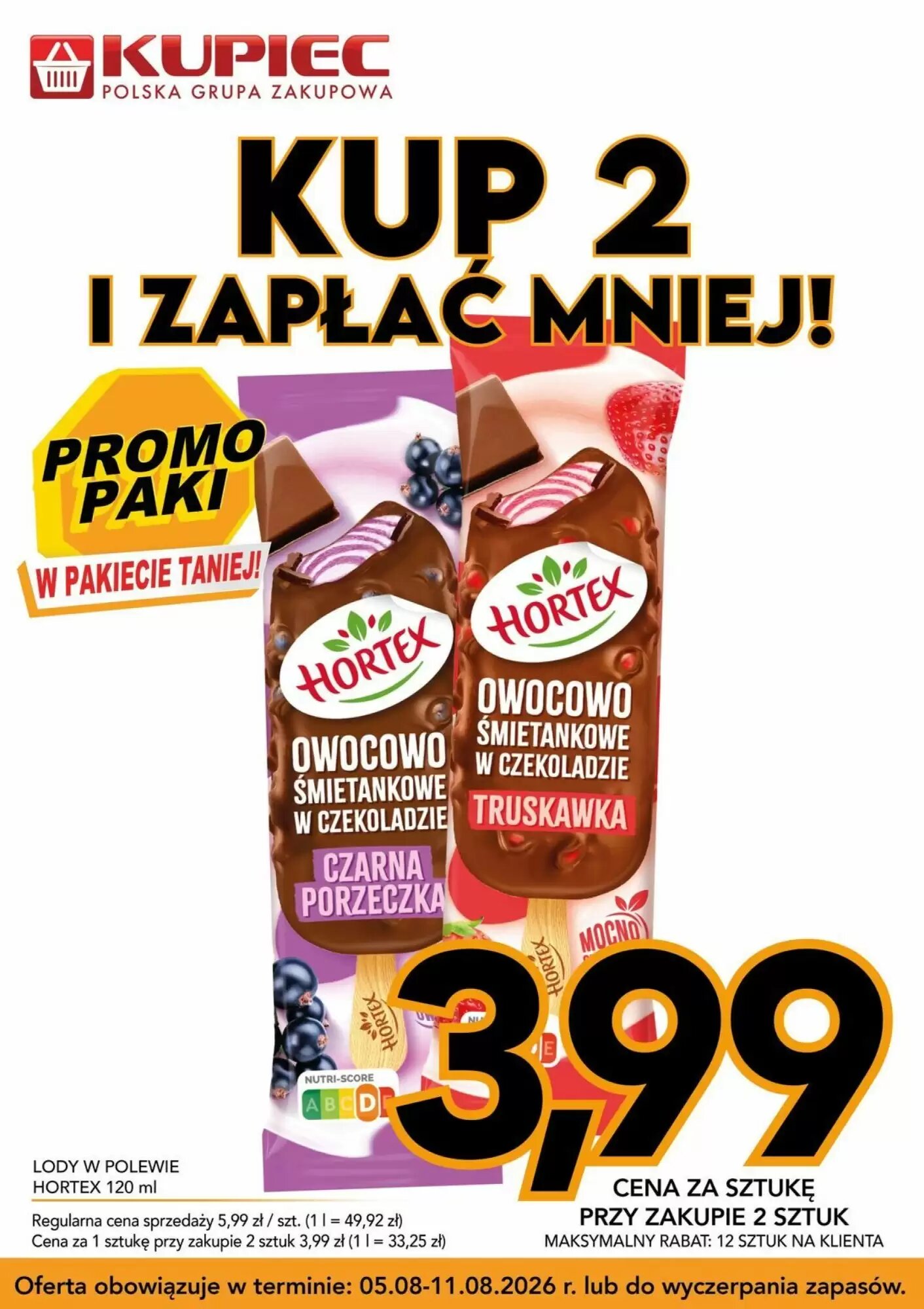 Gazetka promocyjna Kupiec  ważna od 10.08.2026 - Strona 8.