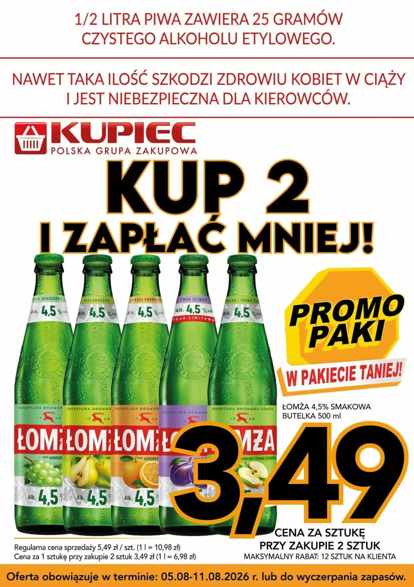 Gazetka promocyjna Kupiec  ważna od 10.08.2026 - Strona 9.