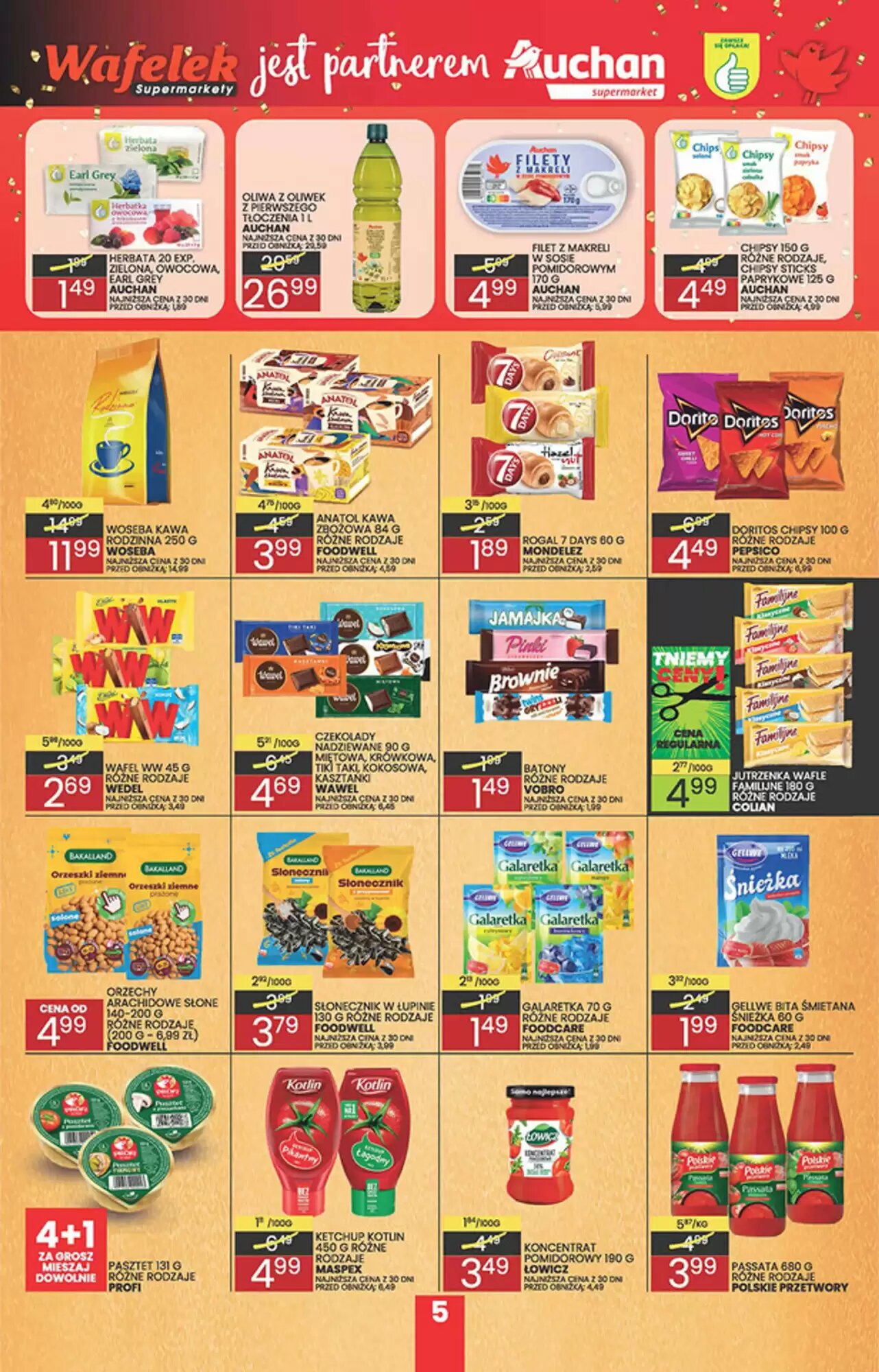 Gazetka promocyjna Wafelek  ważna od 10.08.2026 - Strona 5.
