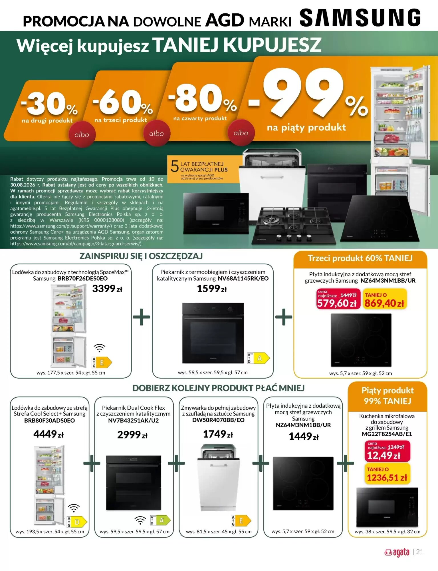 Gazetka promocyjna Agata  ważna od 10.08.2026 - Strona 21.